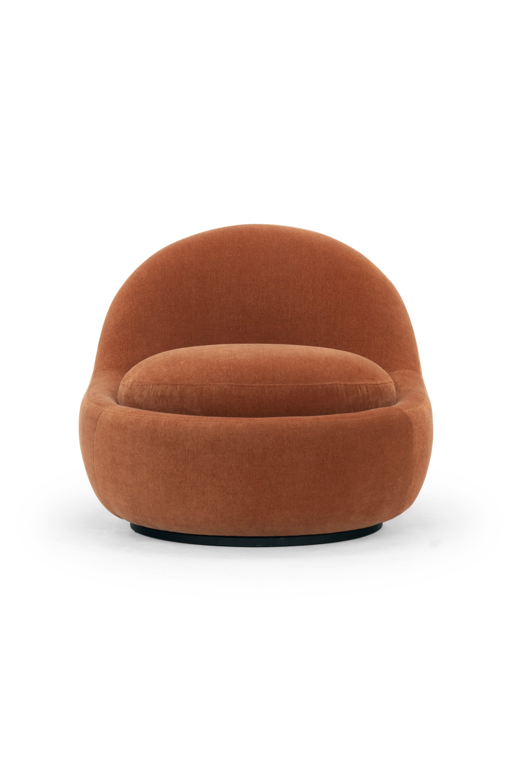 Babette Moss Rust lounge chair