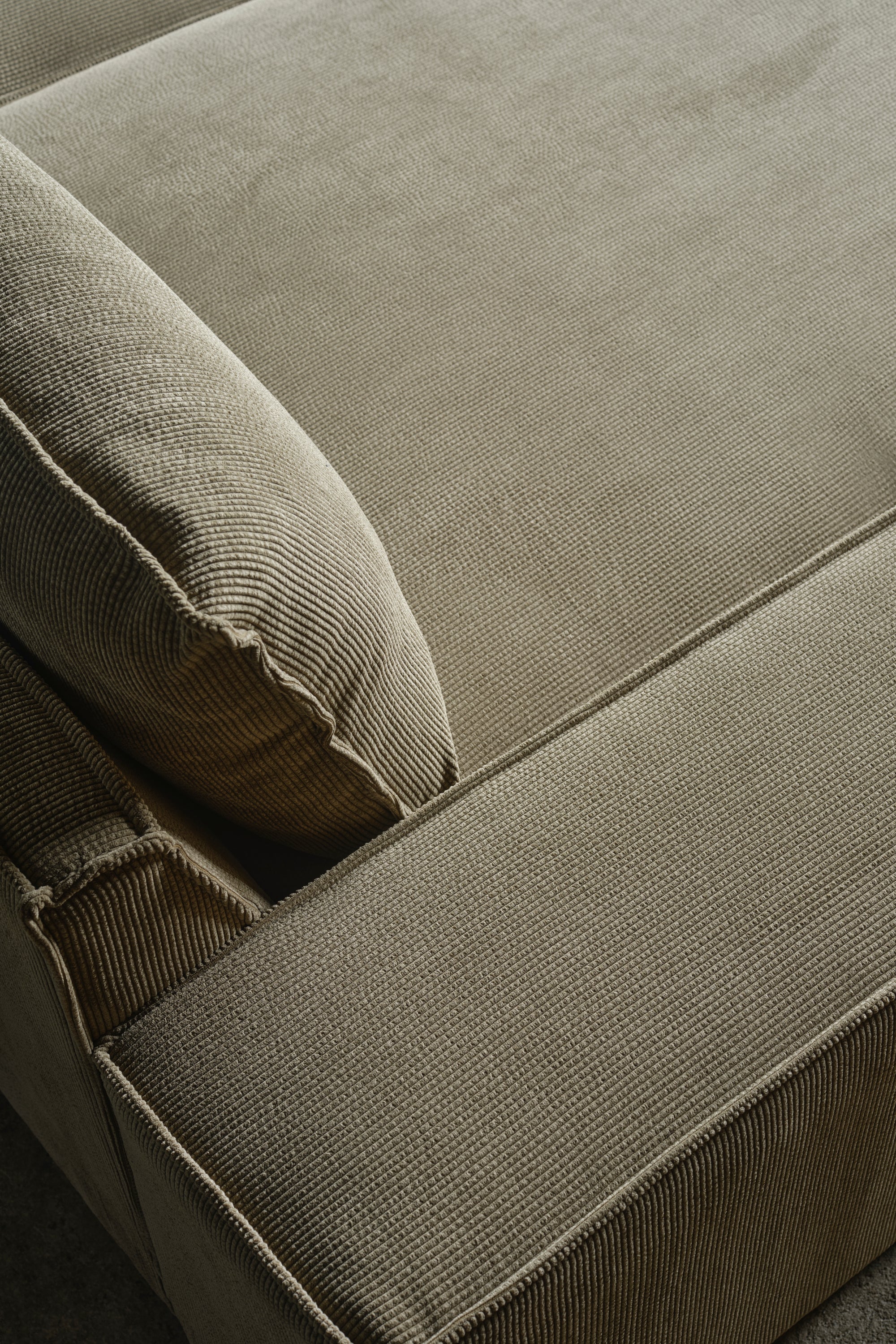 Daphne Sofa Module Left Chaise longue Free Sage