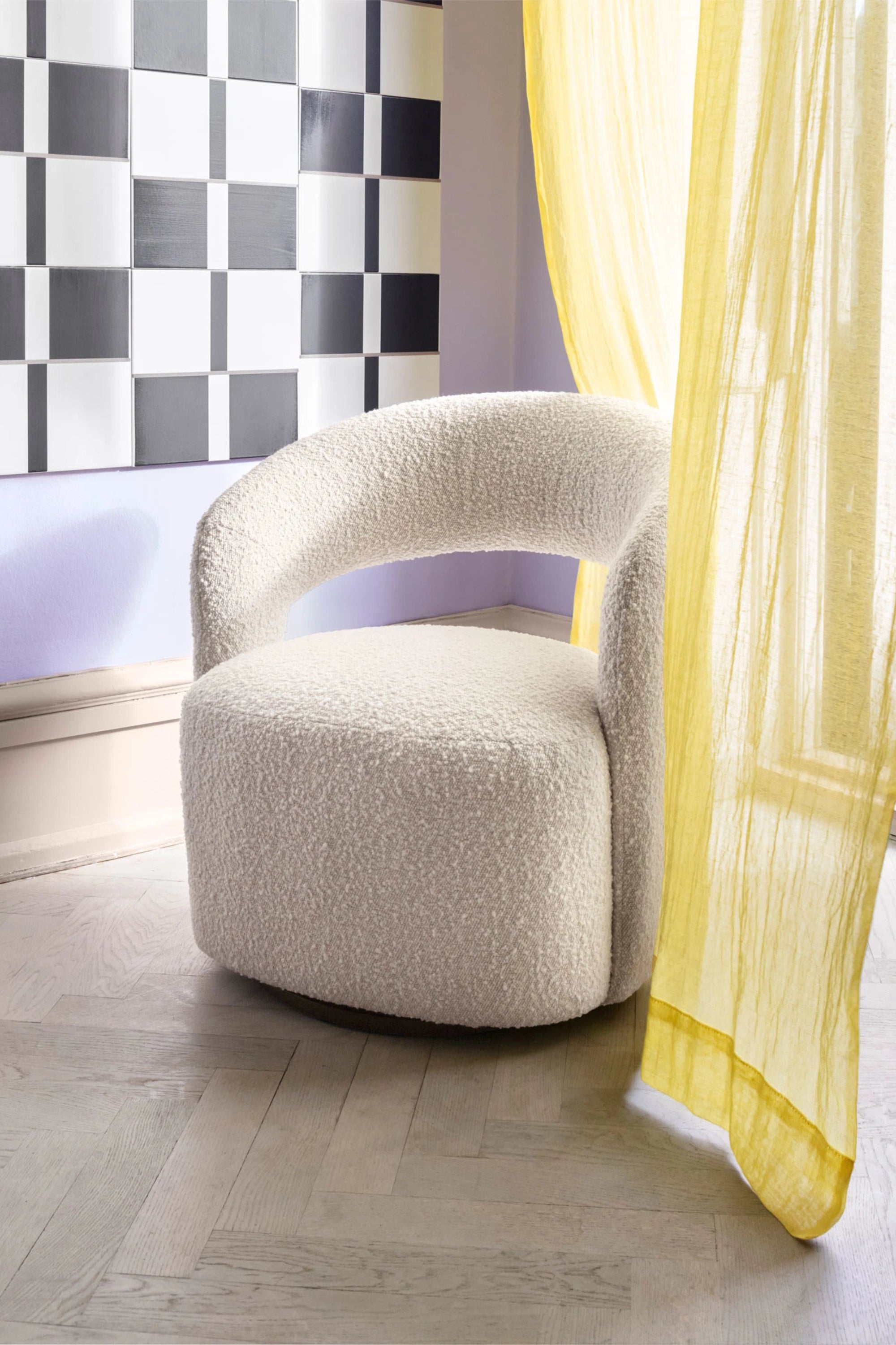 Judi Maya Cream lounge chair