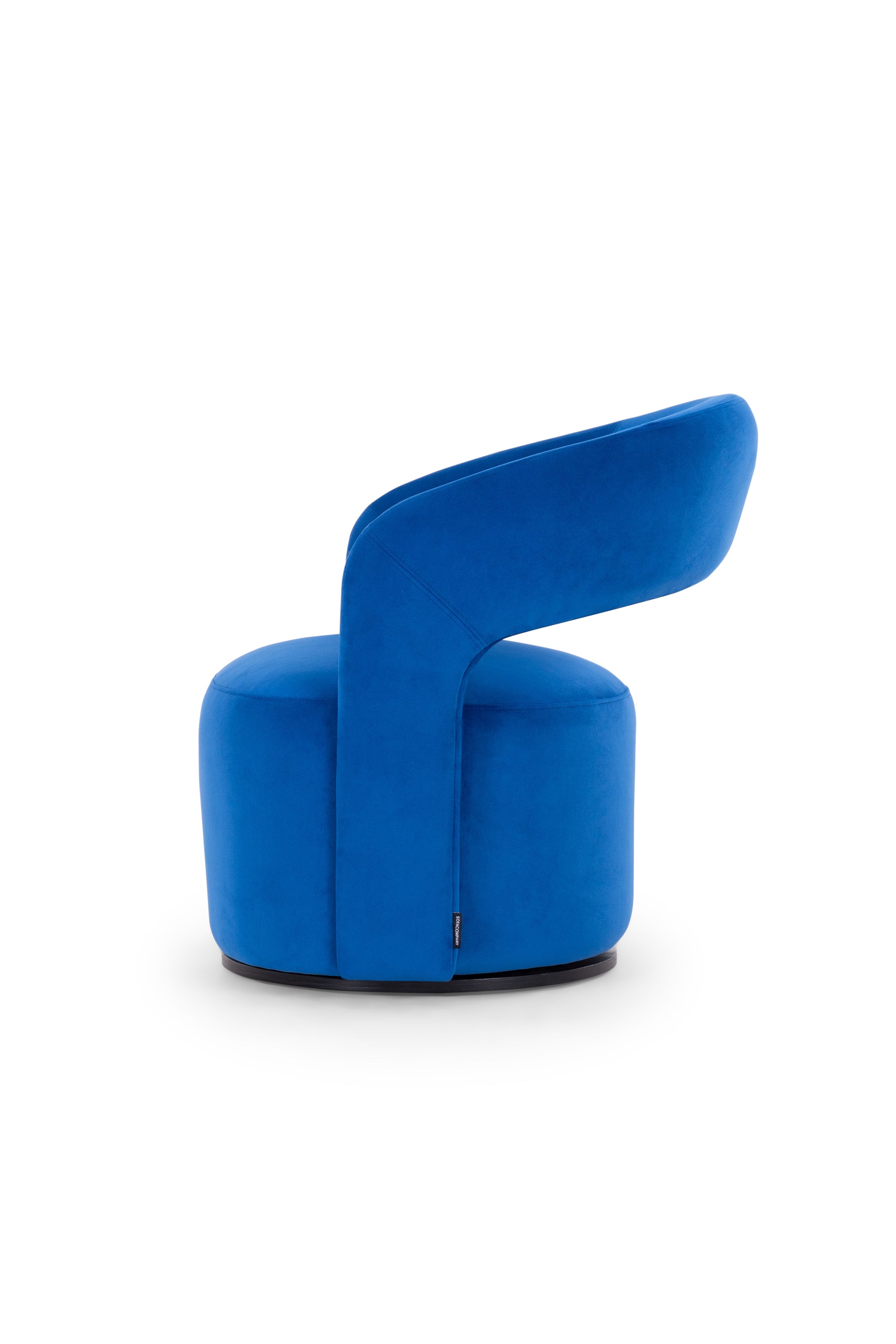 Judi Velour Lux lounge chair