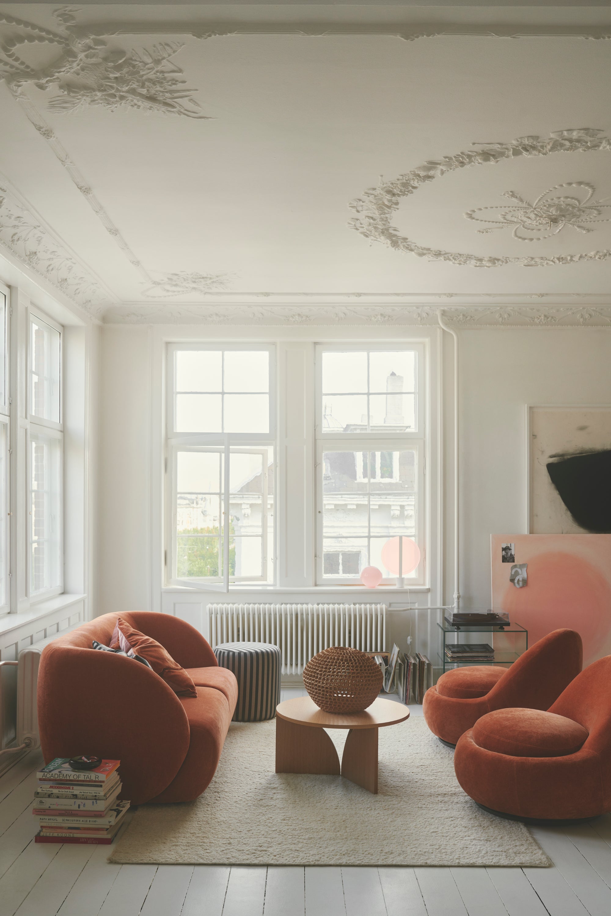 Paula 2 Moss Rust Sofa