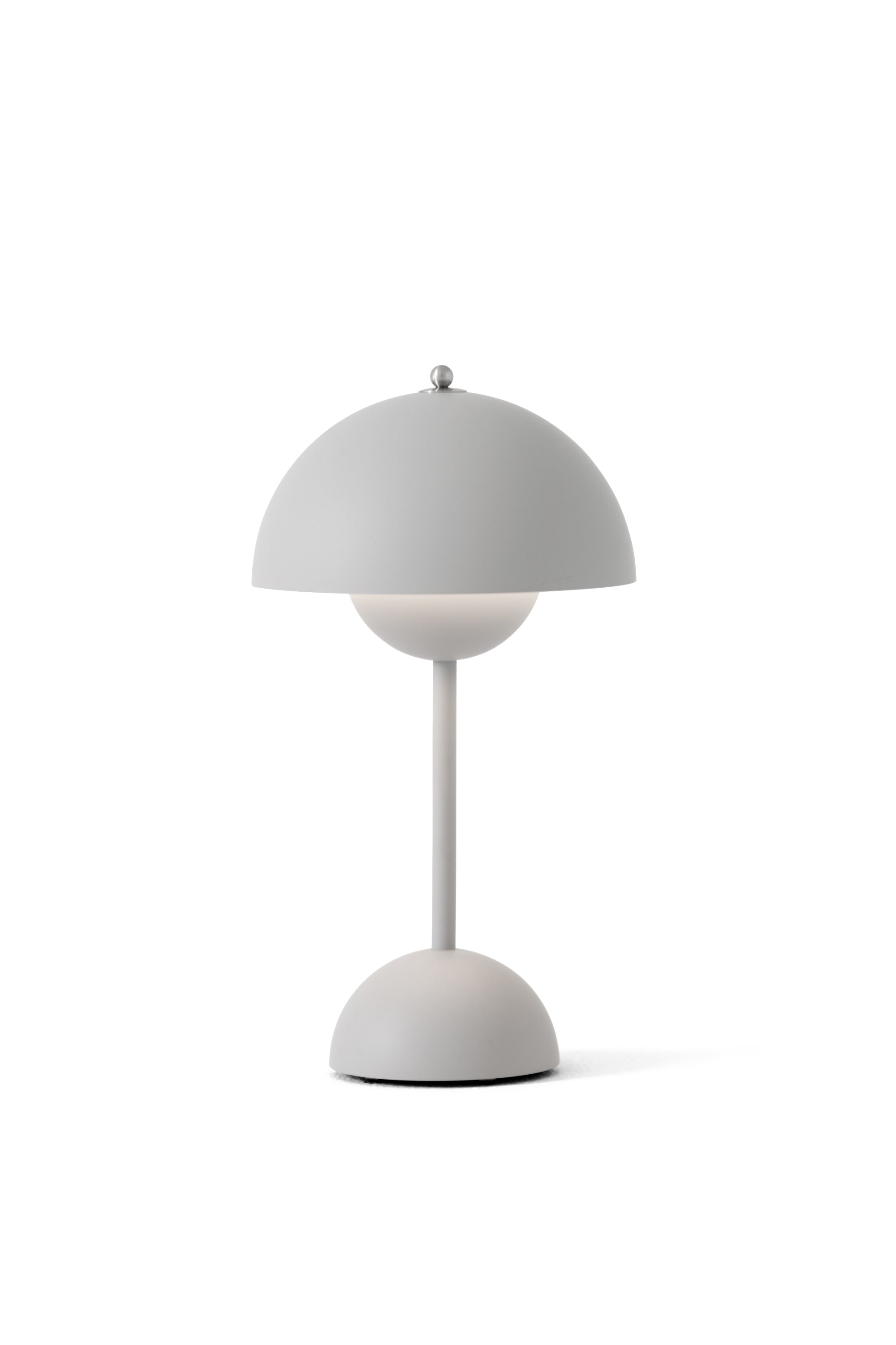 Flowerpot VP9 matt light grey lamp