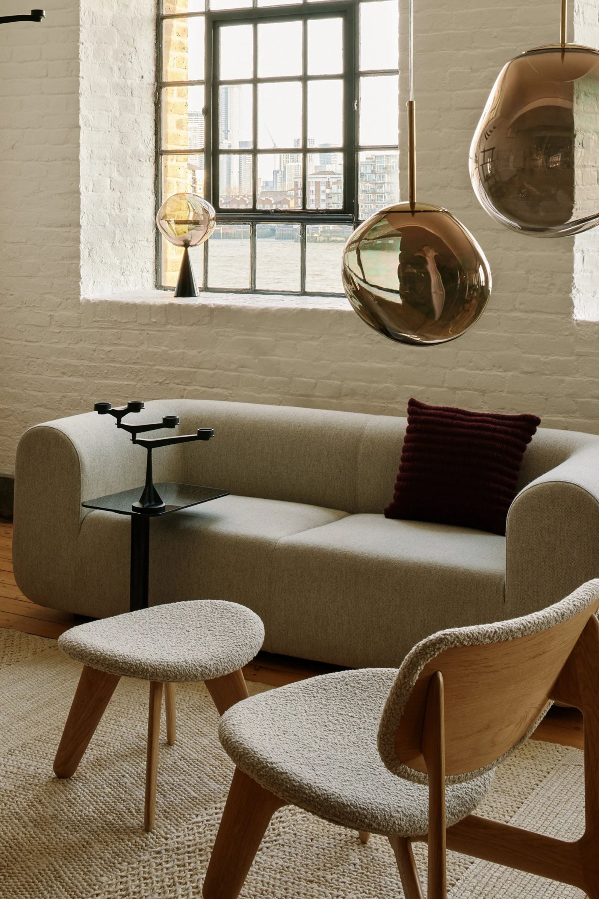 Ridge párna indigó