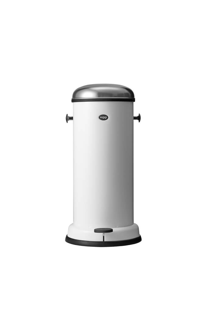 VIPP16 Pedal Bin White 18 L | Vipp | Home of Solinfo