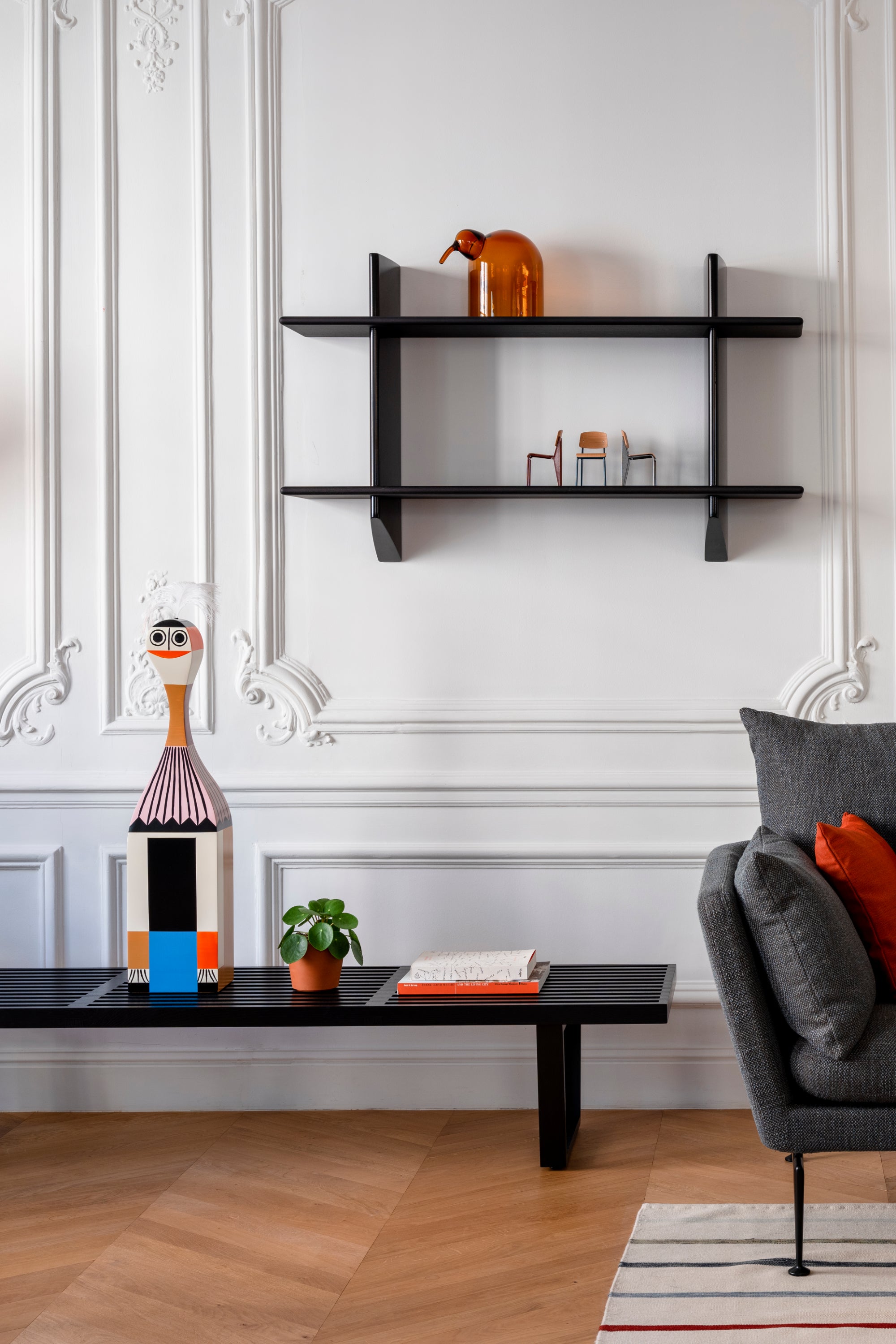 Wooden Doll No. 1 extra nagy