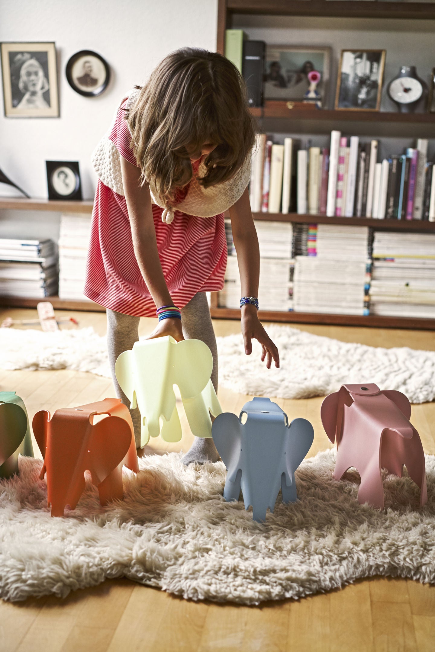 Eames Elephant Small Emerald RE