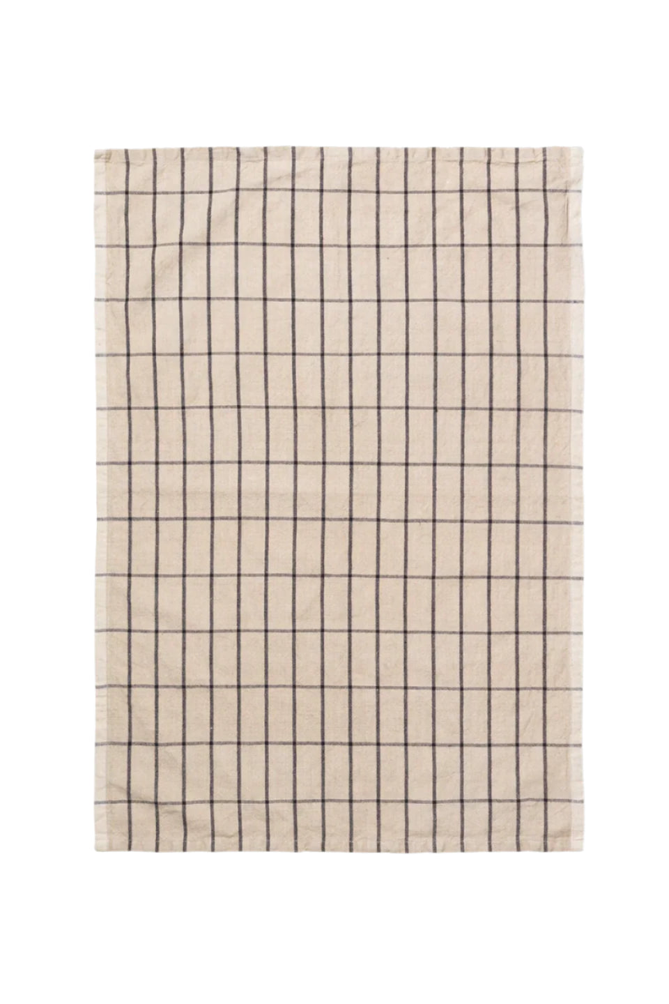 Hale Tea Towel - Sand/Black