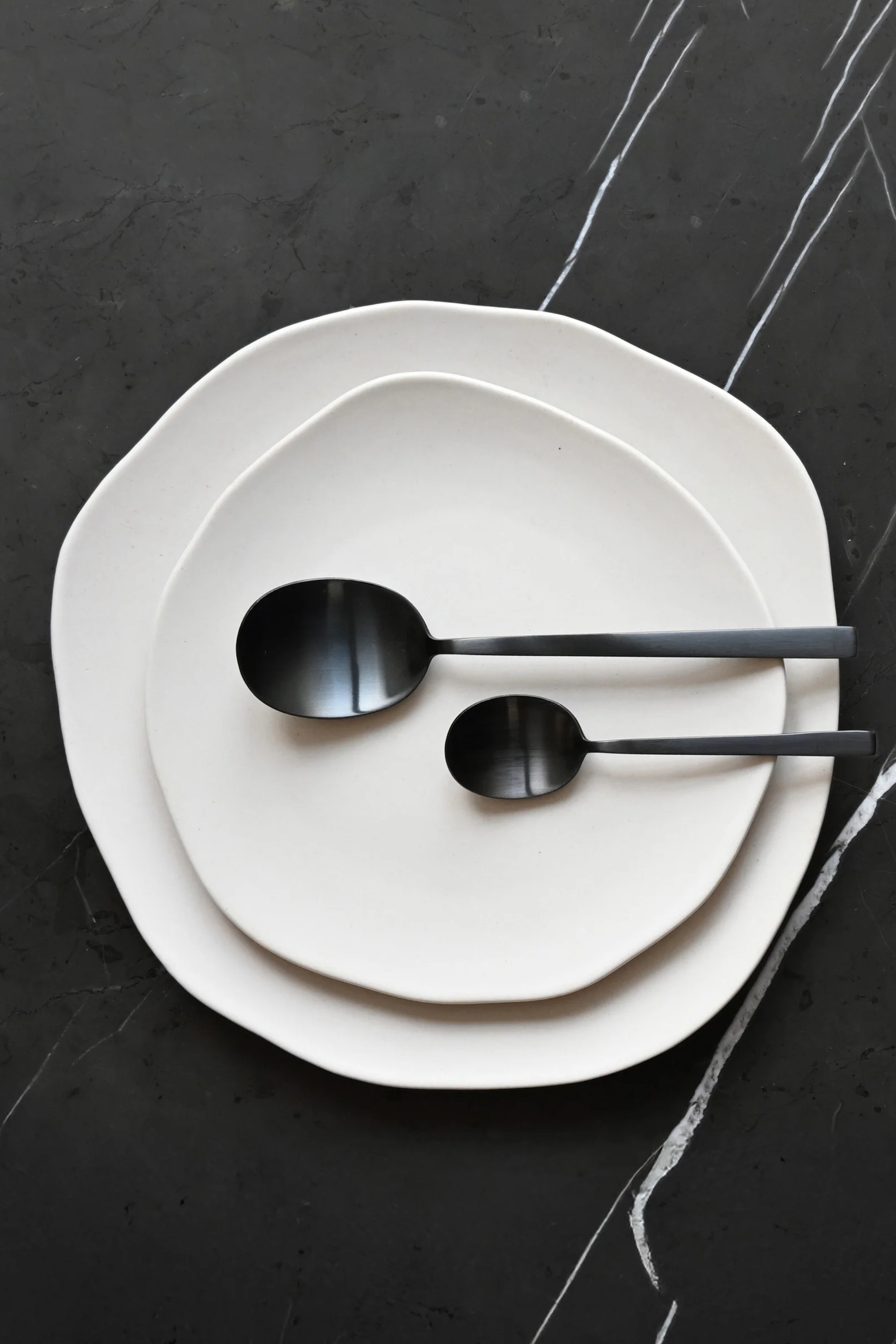 Native Ebéd/Desszertes Tányérok, Birch, 2 db