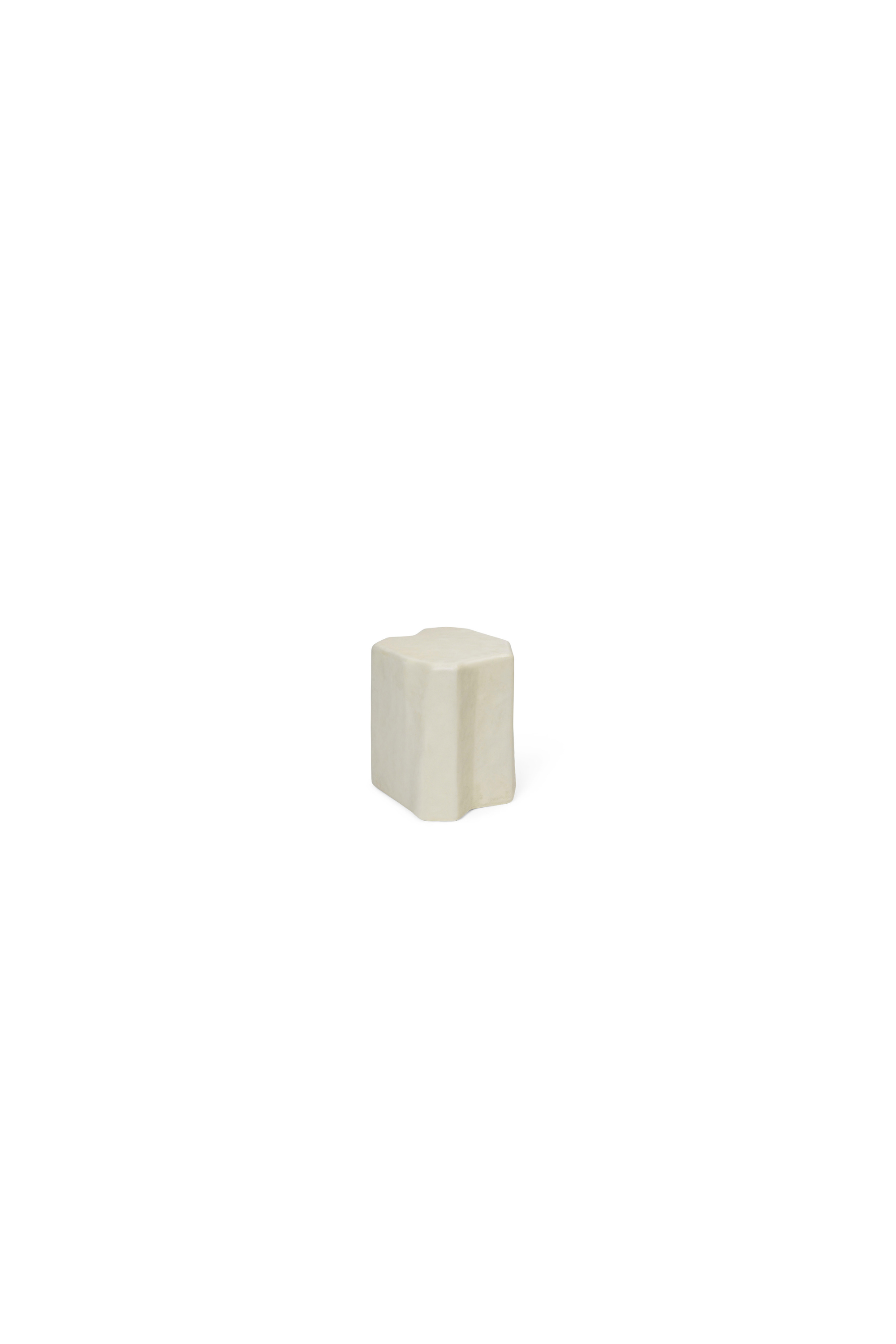Staffa Stool Ivory