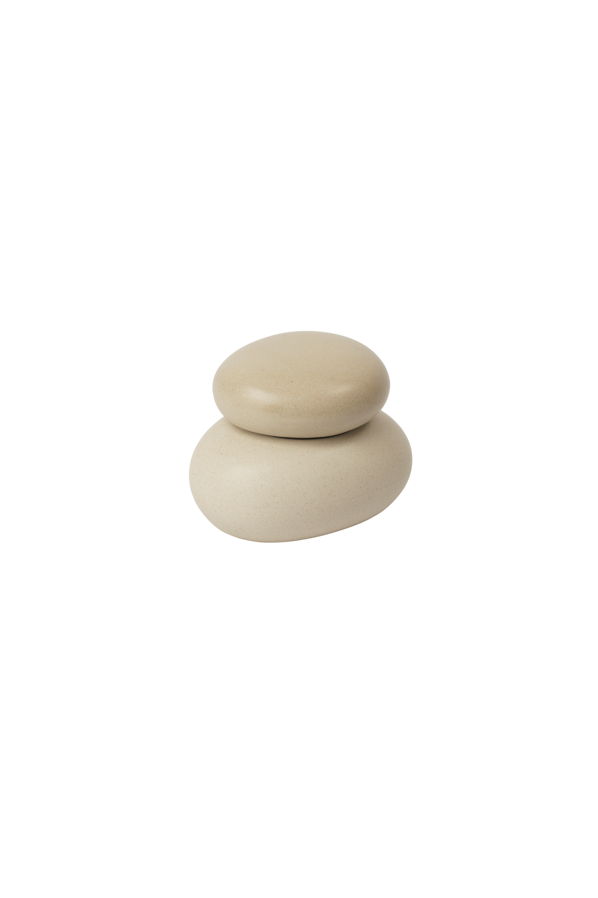 Pebble Box Small Sand/Cream