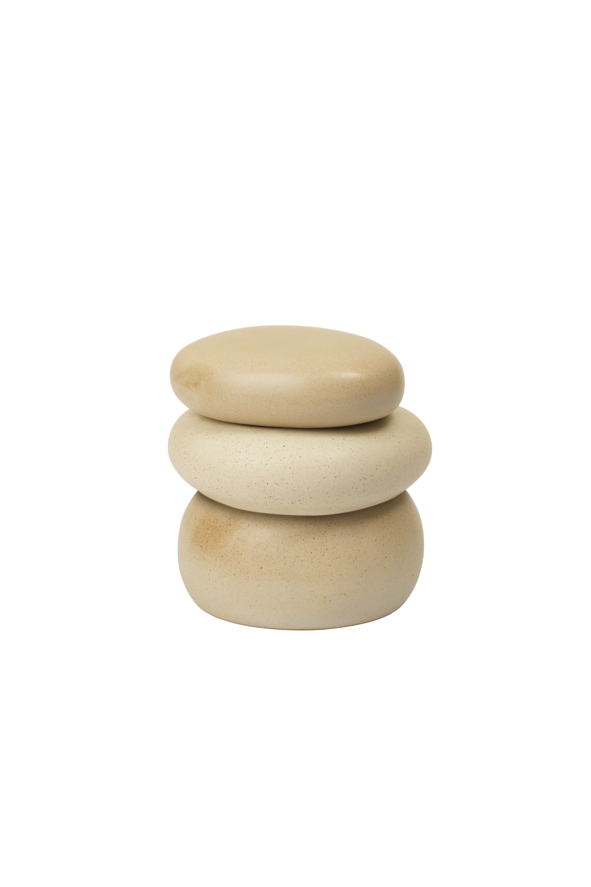 Pebble Box Large Sand/Cream