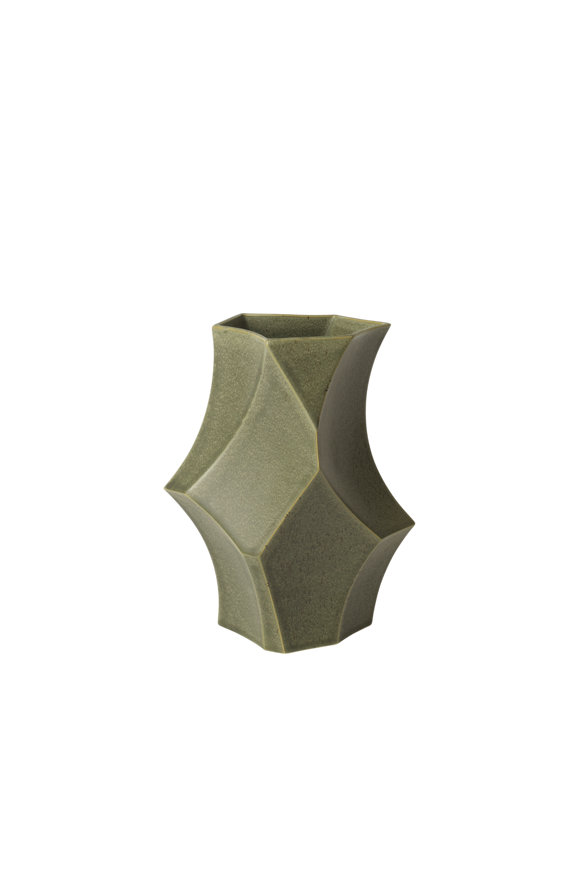 Cueva Vase Small Dark Sage