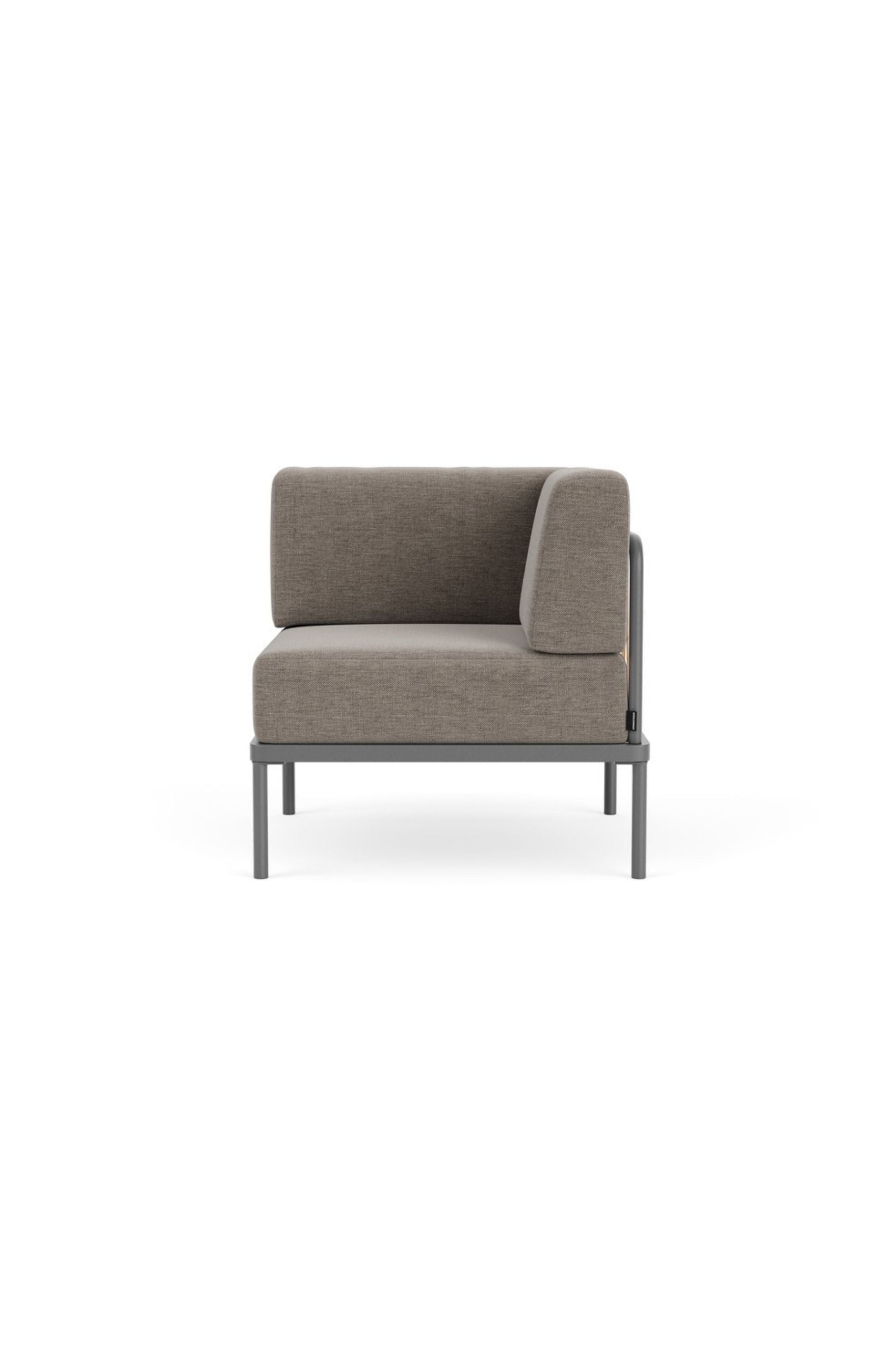 Hadley Outdoor Module corner Sesame