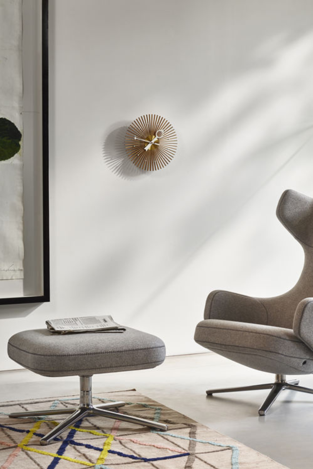 Grand Repos Ottomán, Cosy 2 Keresztöltéssel, Pebble grey