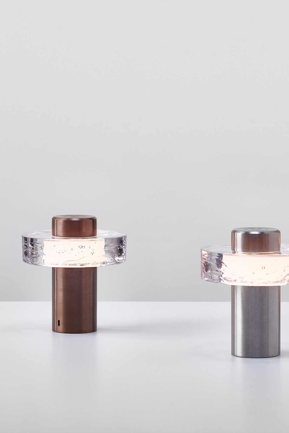 Ollo Brushed Bronze Portable Lamp