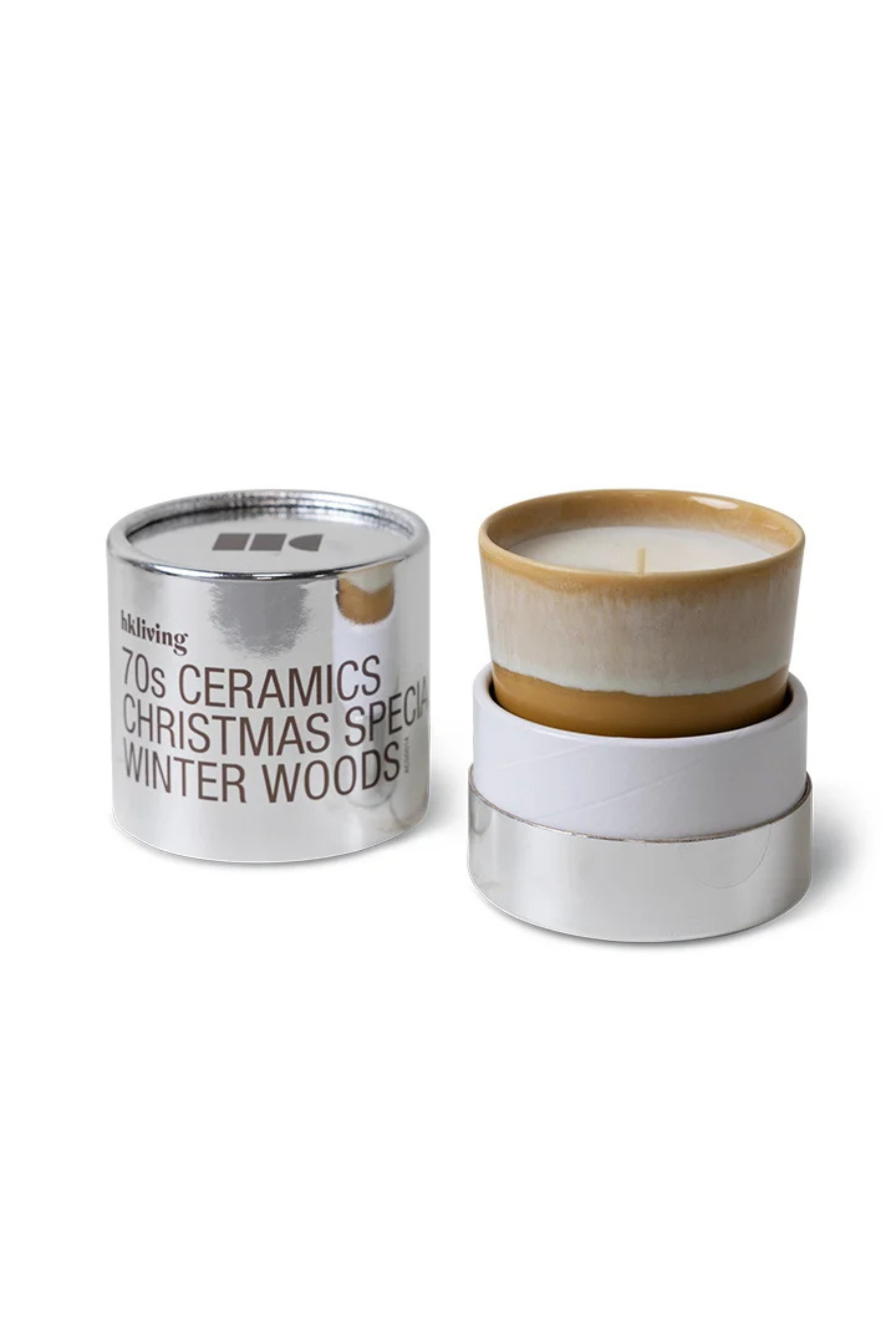 70s Ceramics Christmas special winter woods