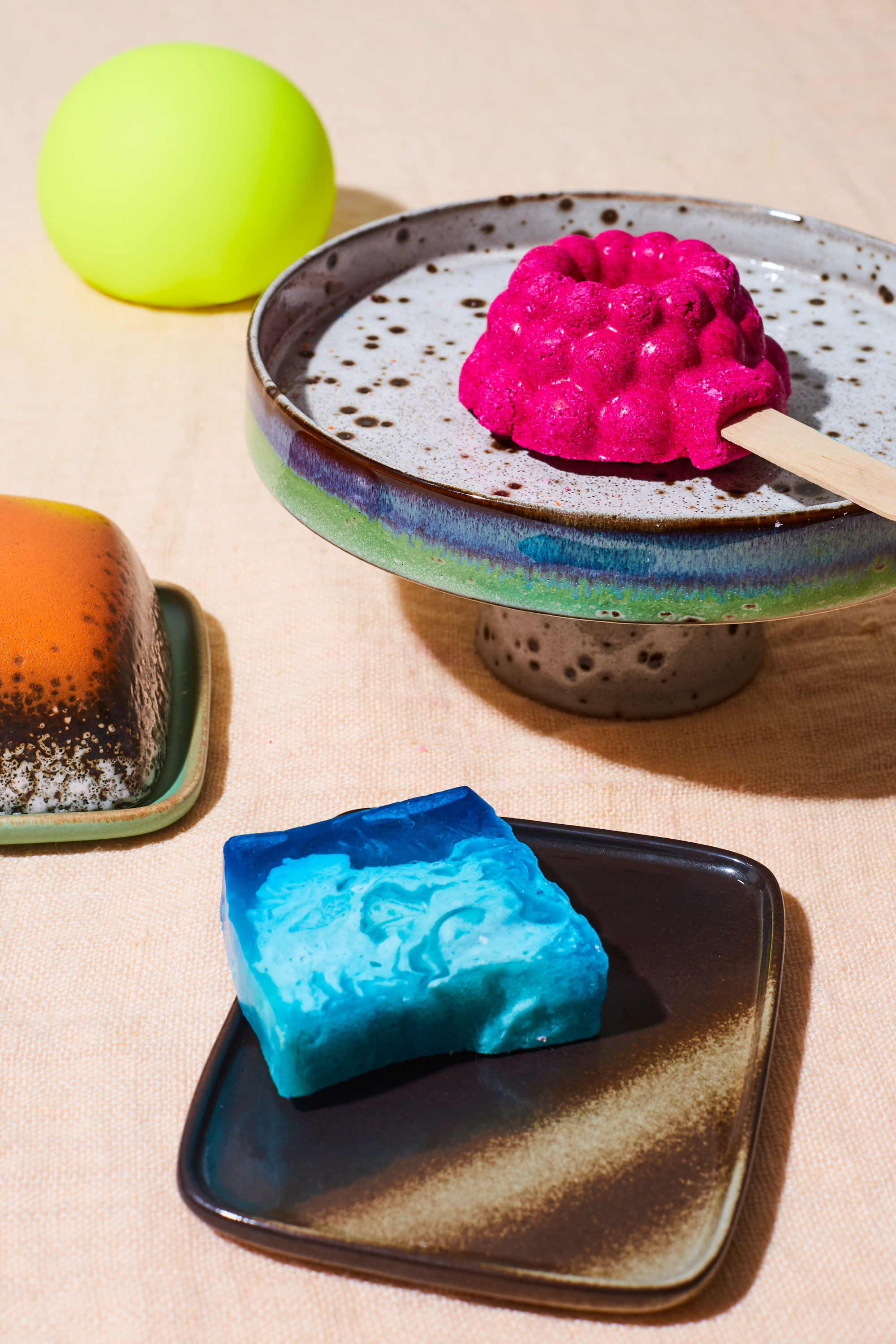 70s Ceramics Comet Tálca