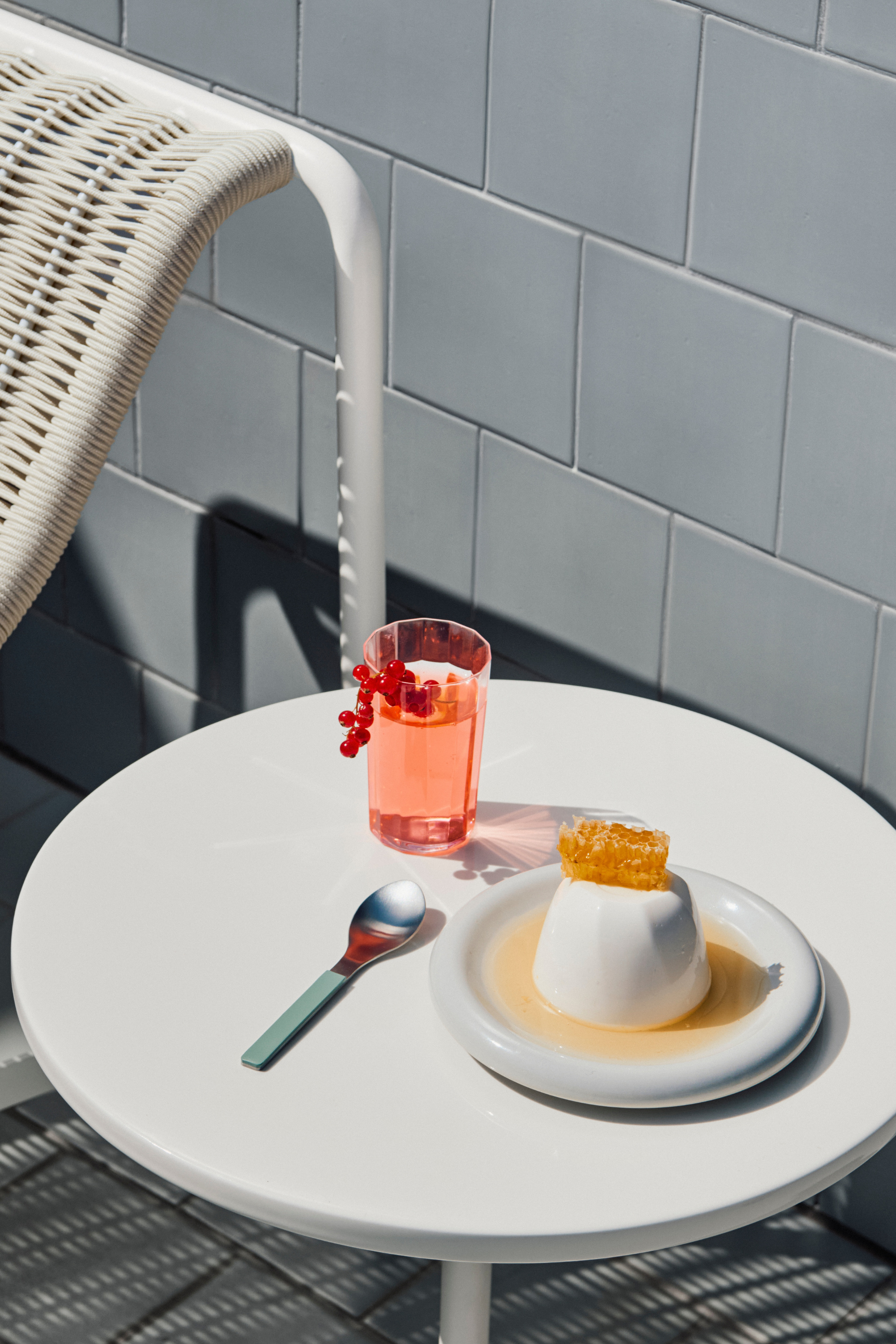 Barro tányérkészlet, 2 db, ø18, törtfehér