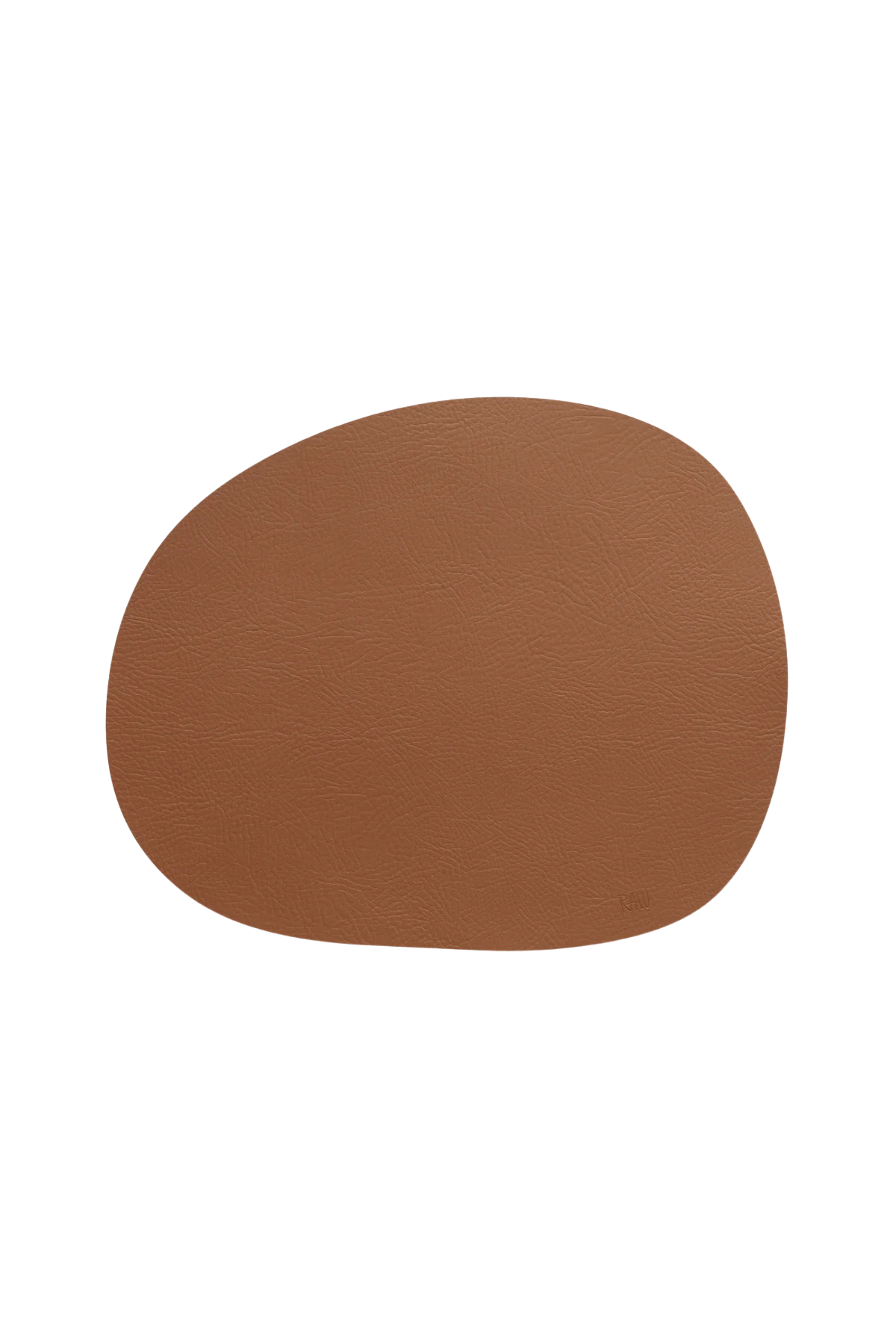 Raw buffalo cinnamon brown tányéralátét
