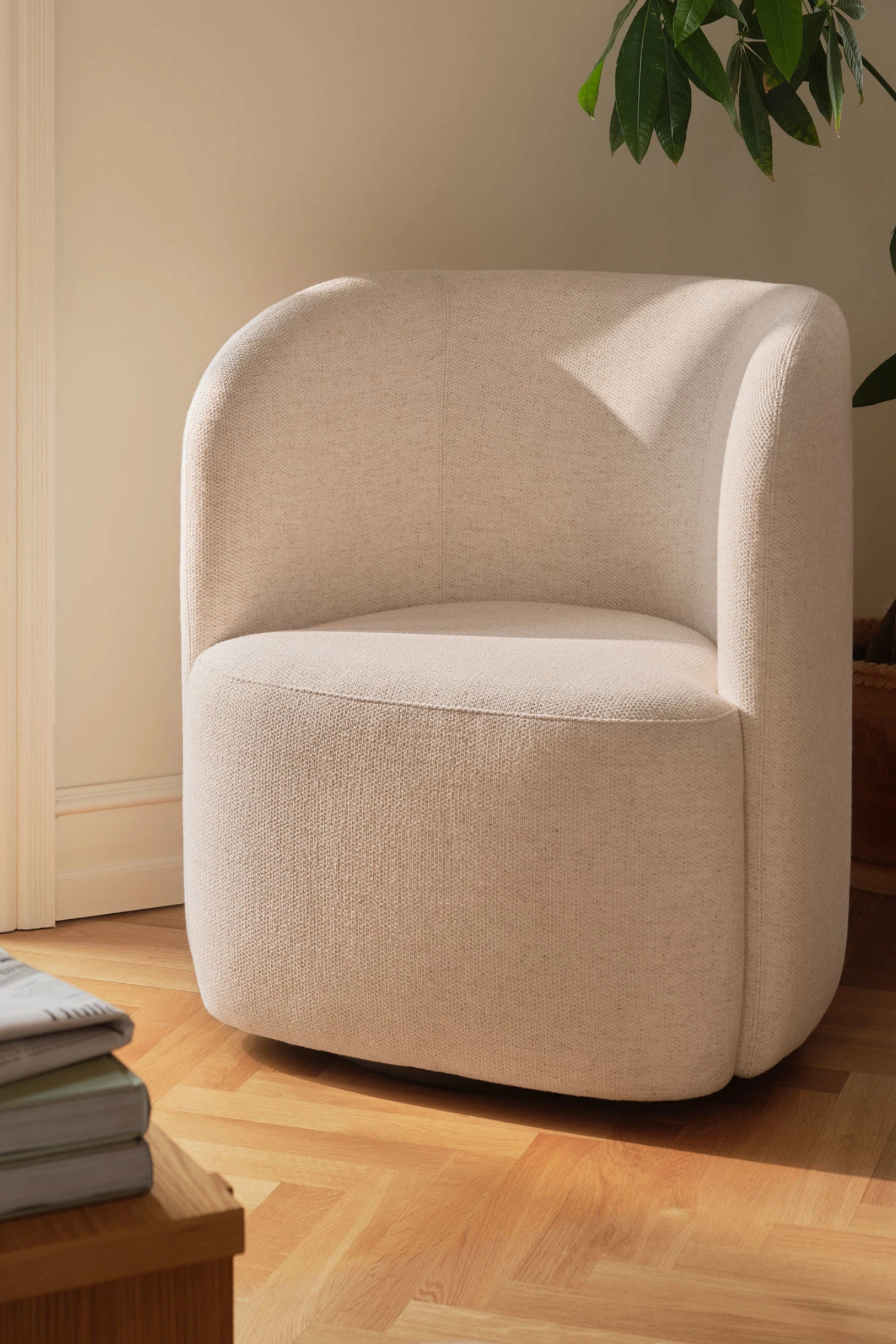 Blair Moonlight Sand armchair