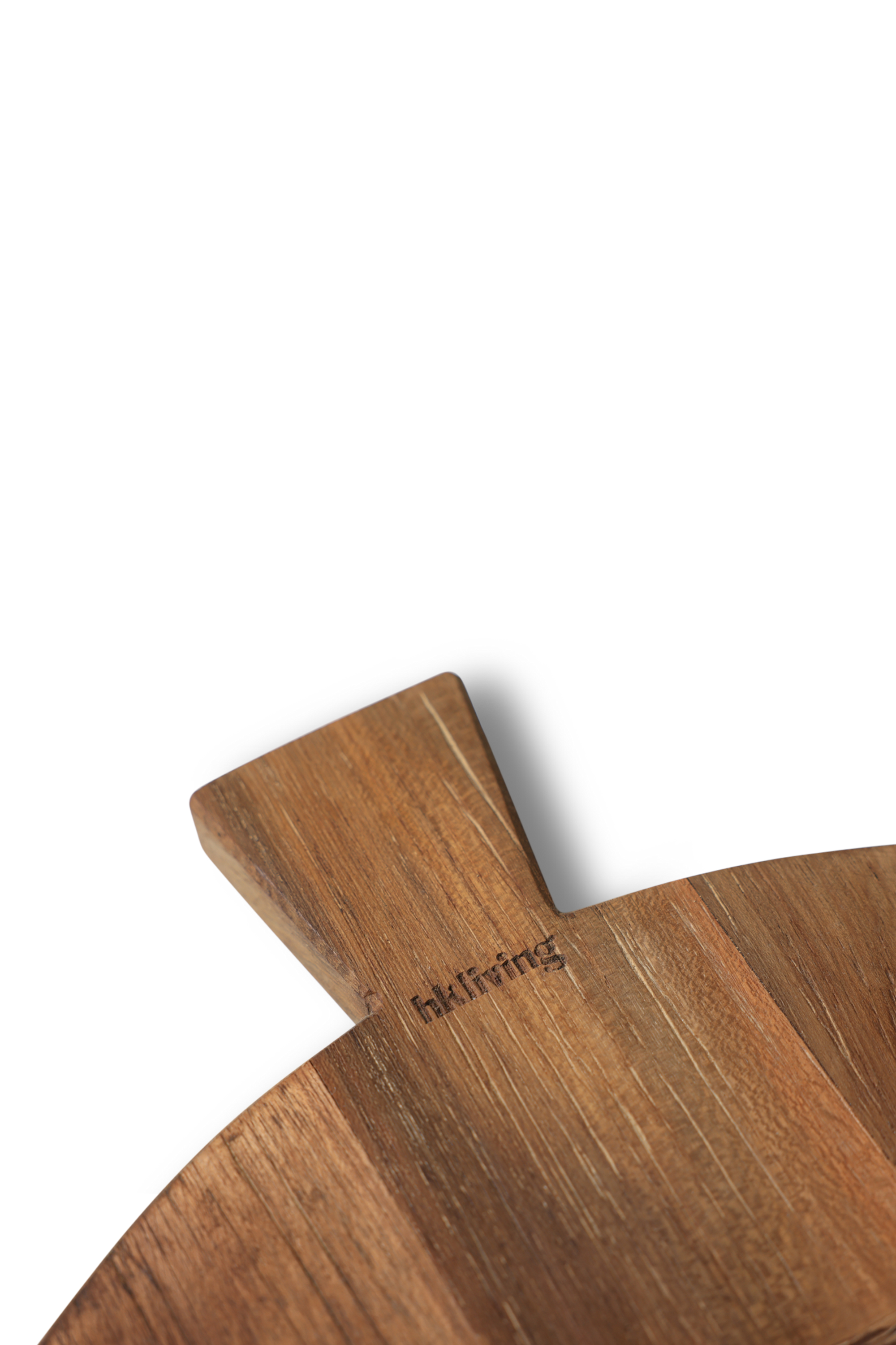 Kenyérvágó deszka újrahasznosított teakfából M