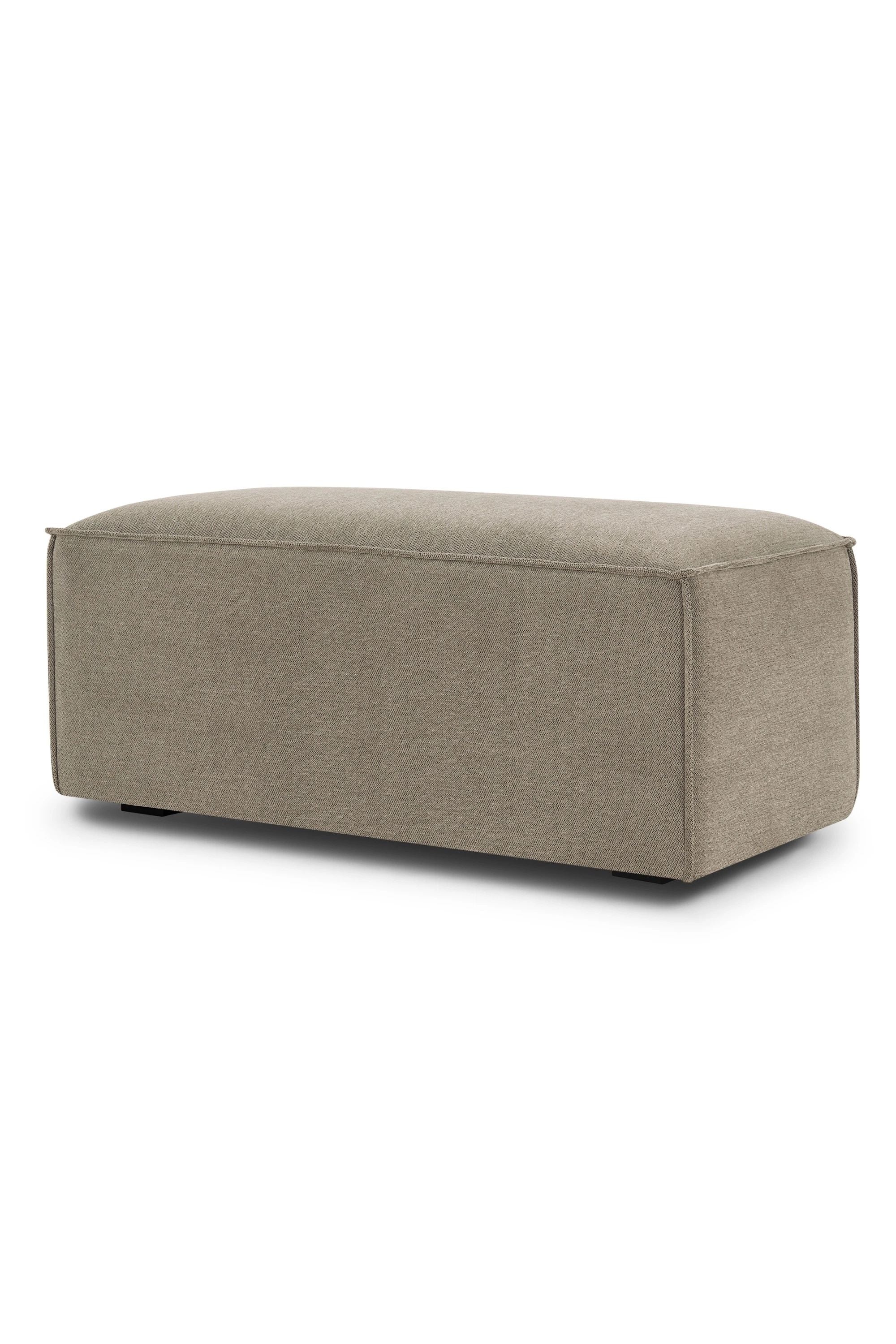 Dane Footrest Small Impression Greige