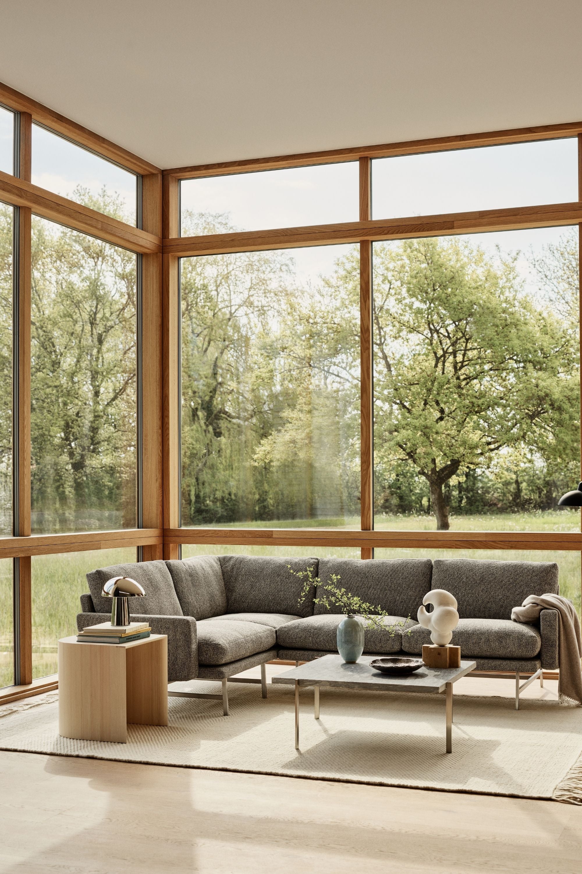 Night Owl™ asztali lámpa rozsdamentes acélból