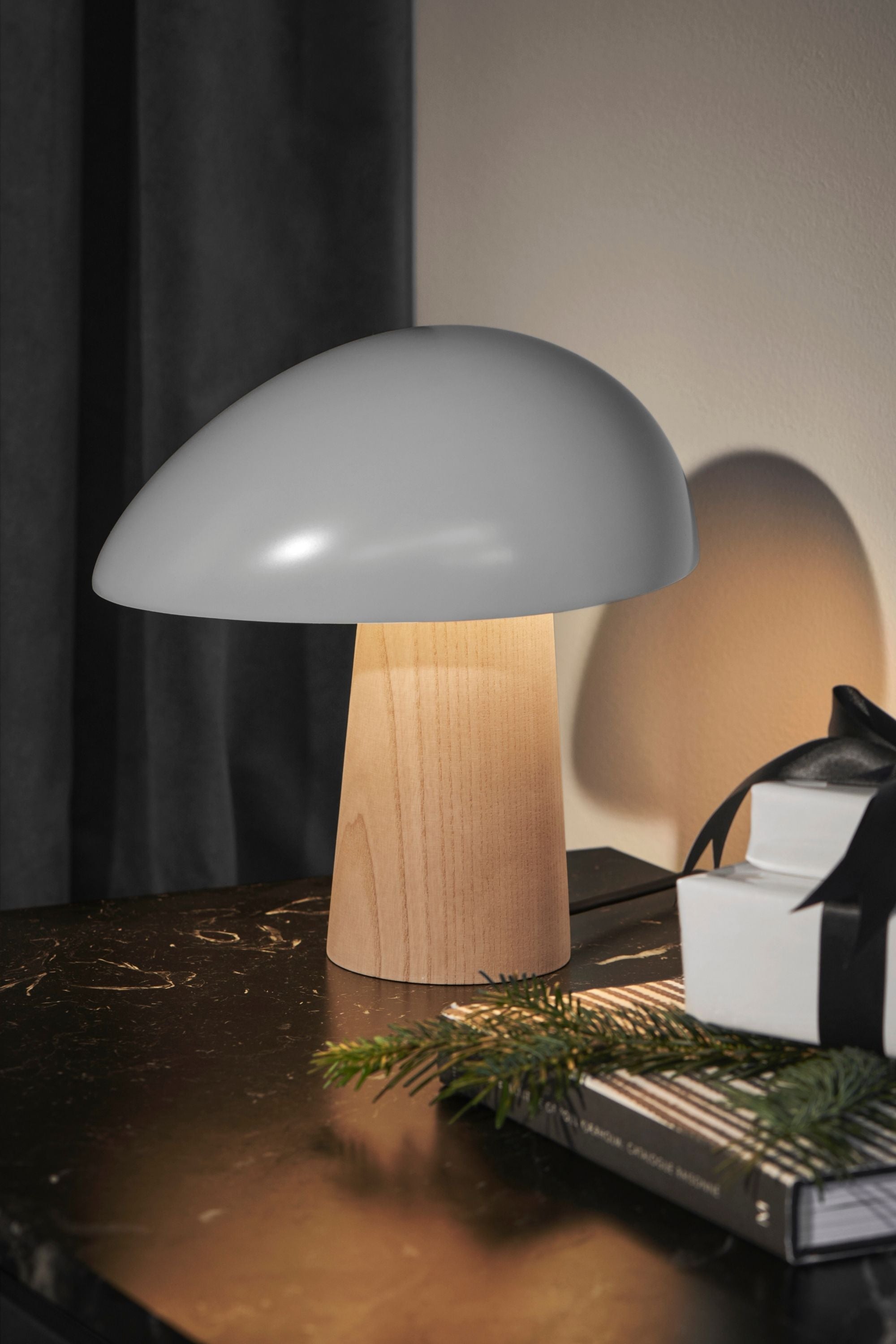 Night Owl™ asztali lámpa füstfehér/hamuszín