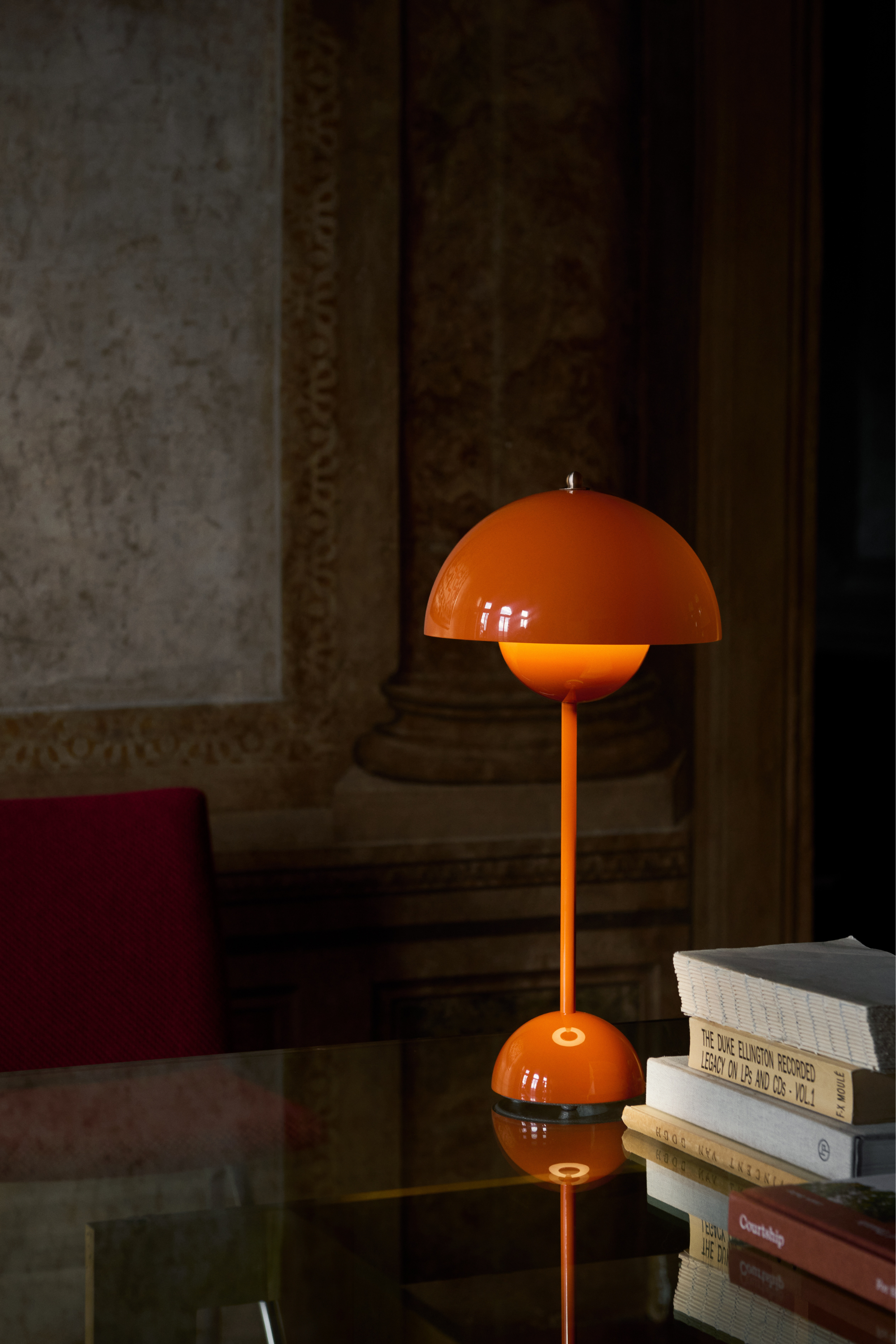 Flowerpot VP3 Narancssárga Lámpa