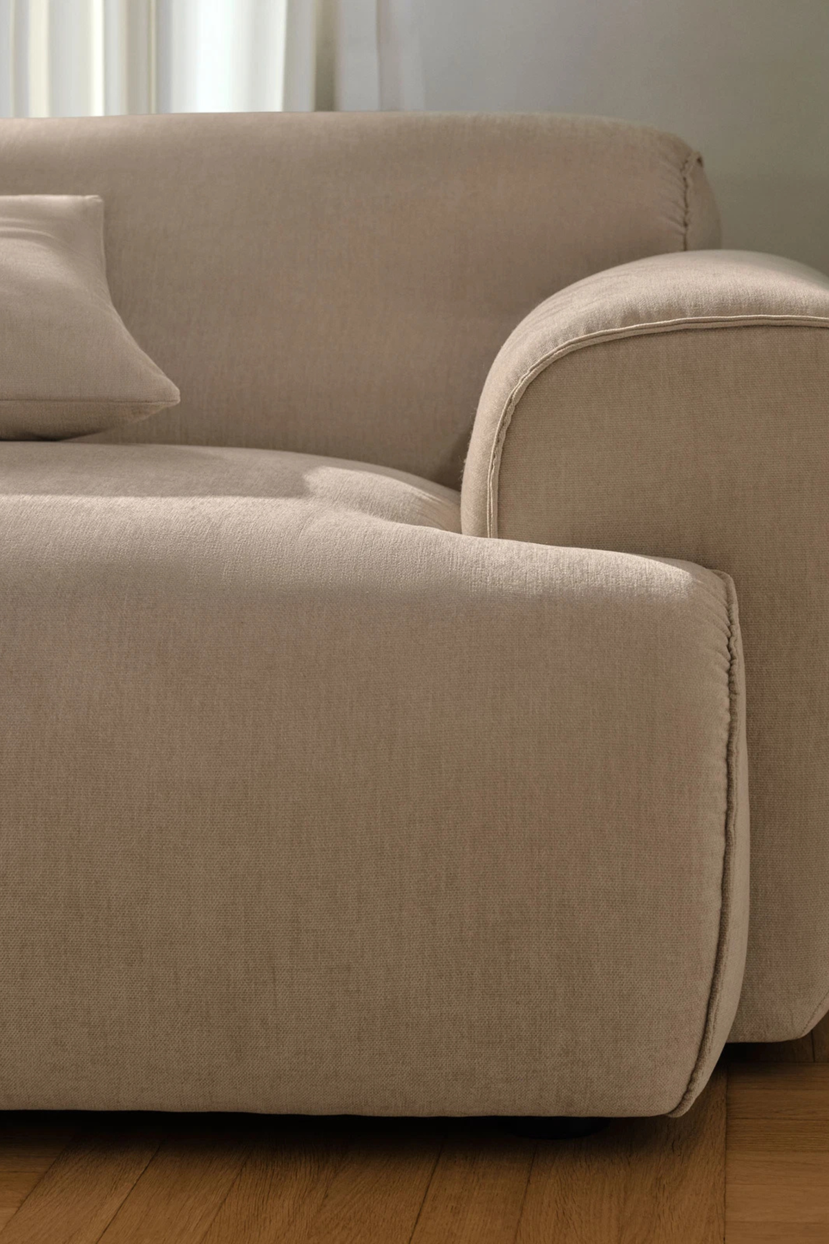 Greta Danny Cream 3 seater sofa