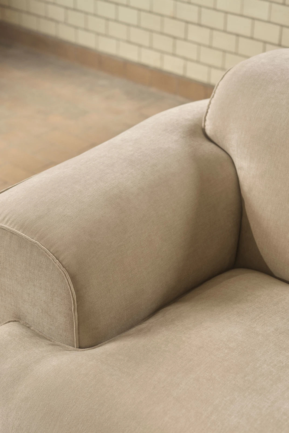 Greta Danny Cream 3 seater sofa