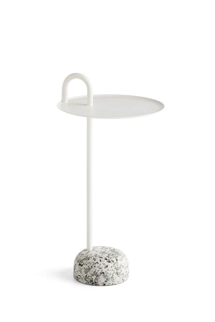 Bowler table, white