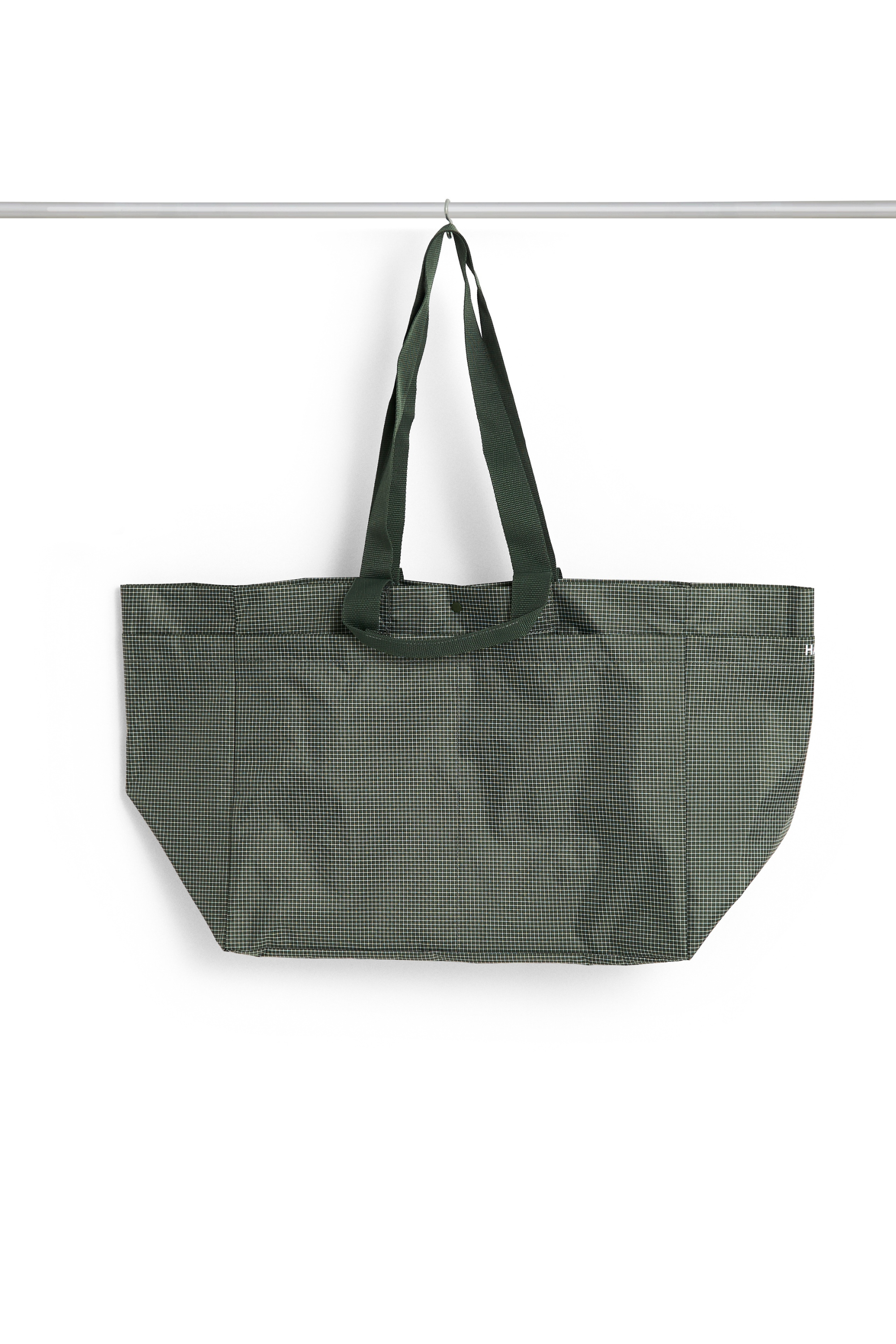 Grid Weekend Bag Medium Dark green