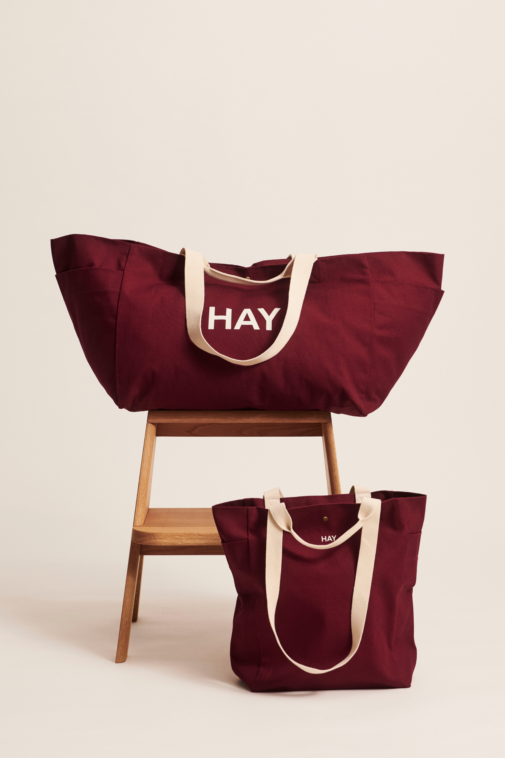 Hétvégi táska L burgundi