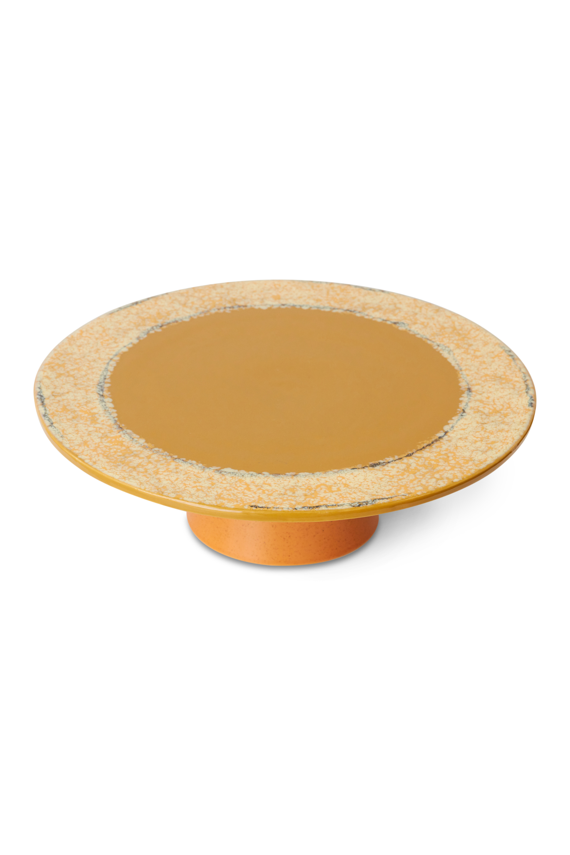 70s Ceramics: Papaya tálca