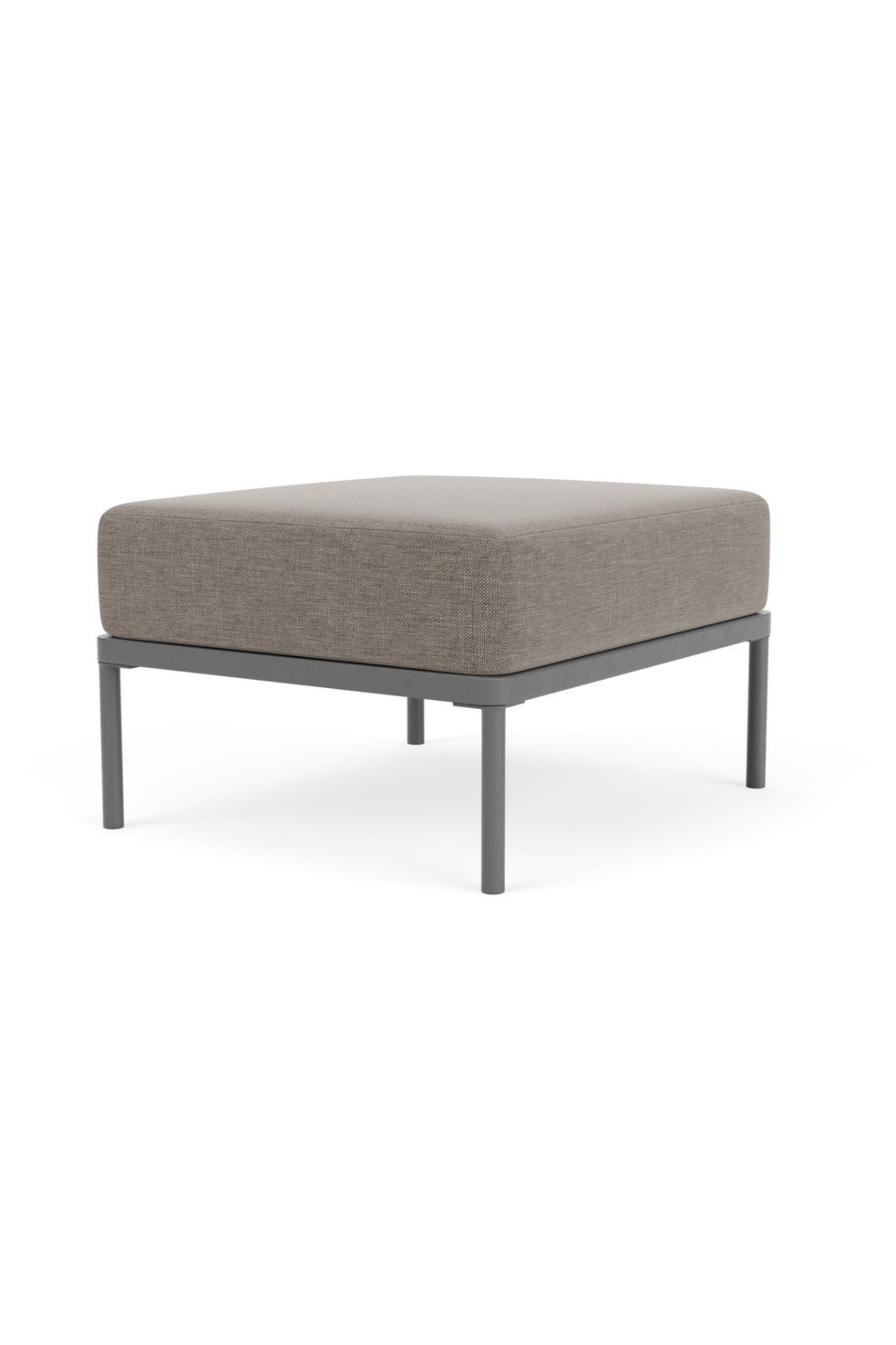 Hadley Outdoor Footrest Sesame