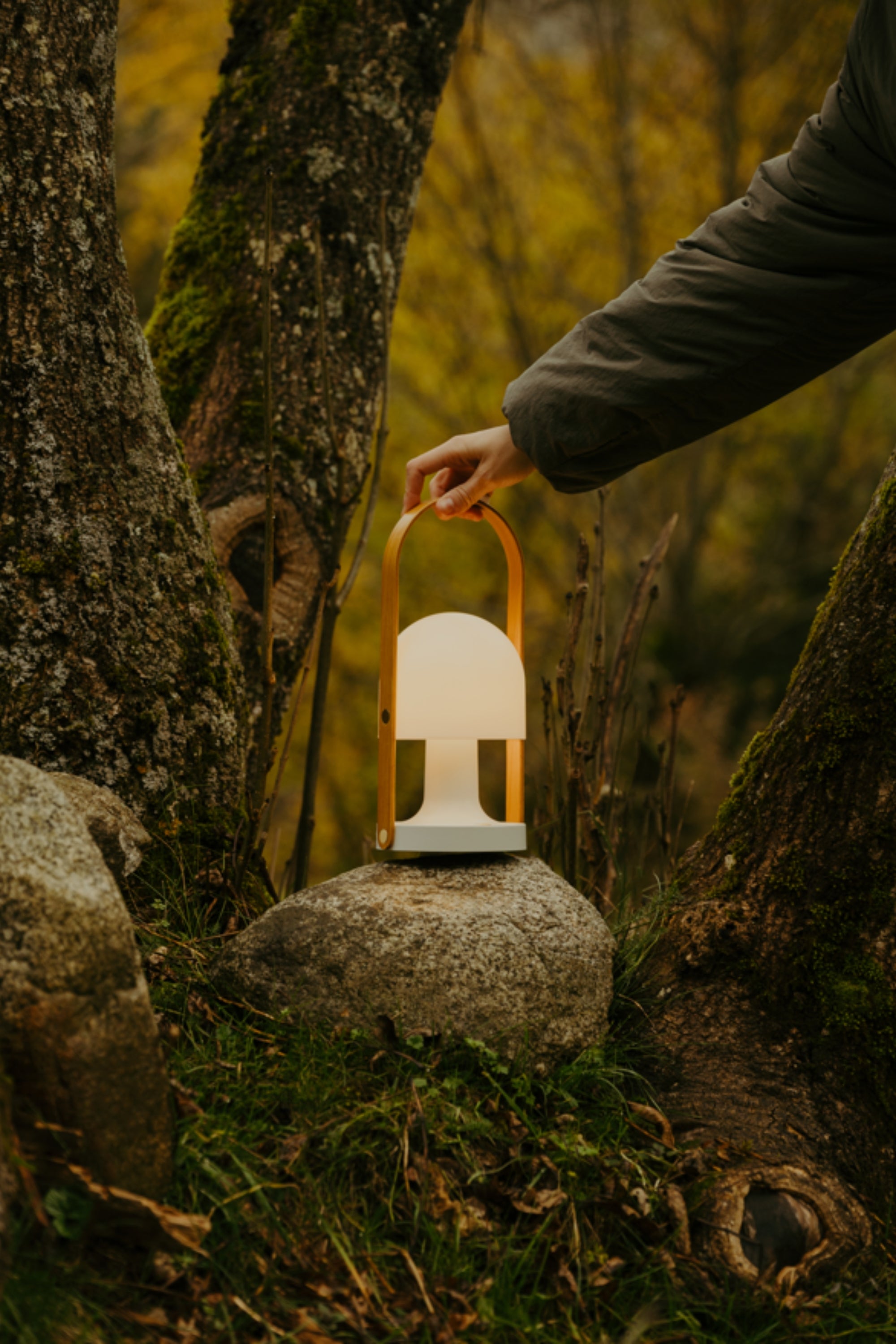 Followme terracotta lamp