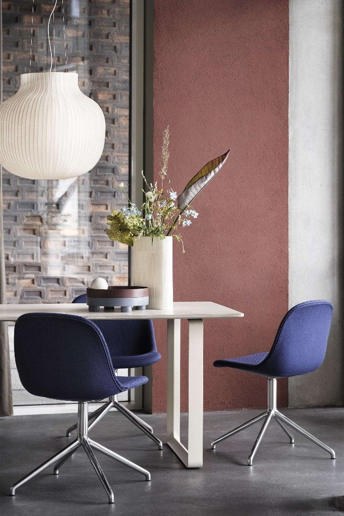 Ridge törtfehér váza 35 cm