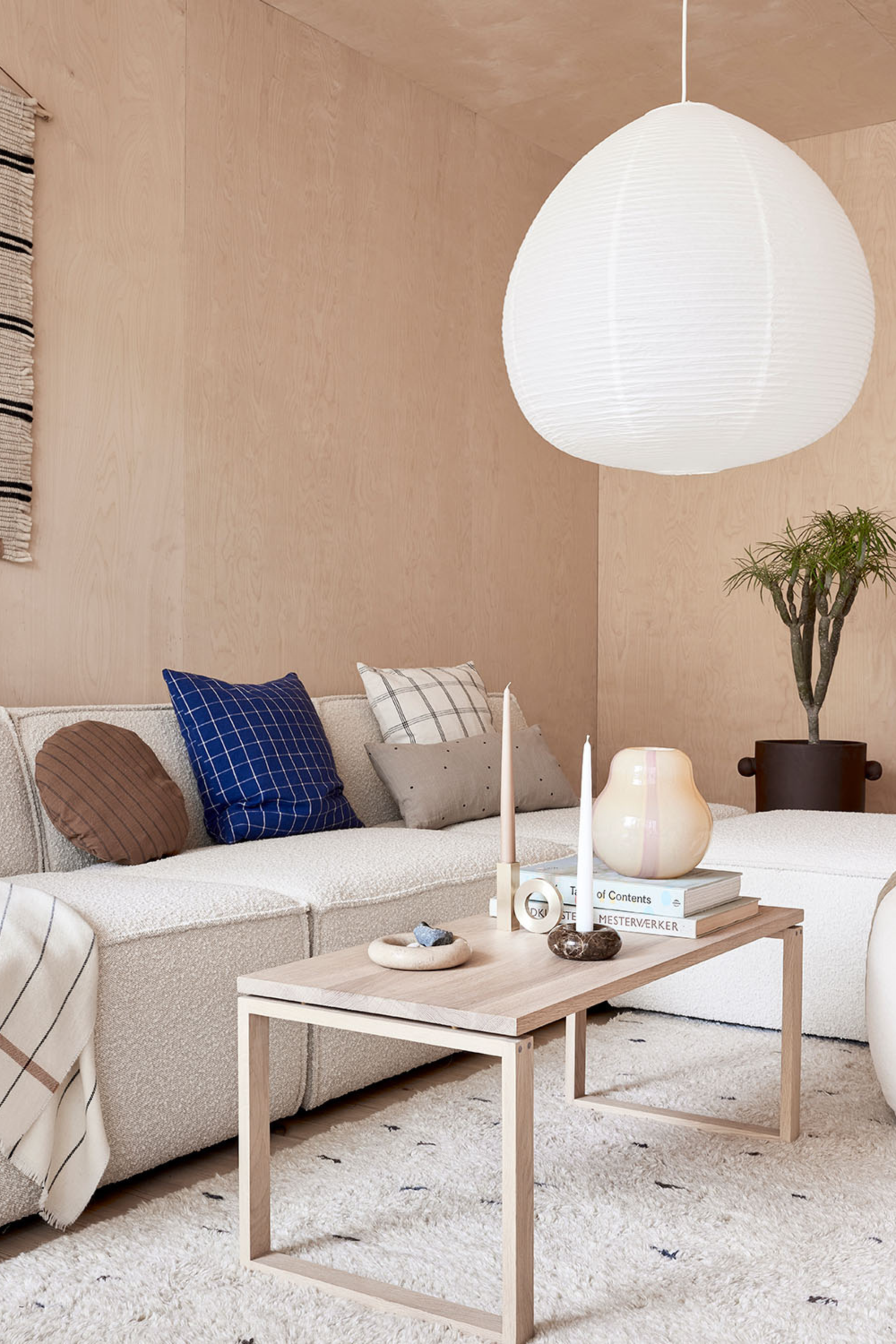 Savi Márvány Mécsestartó bézs