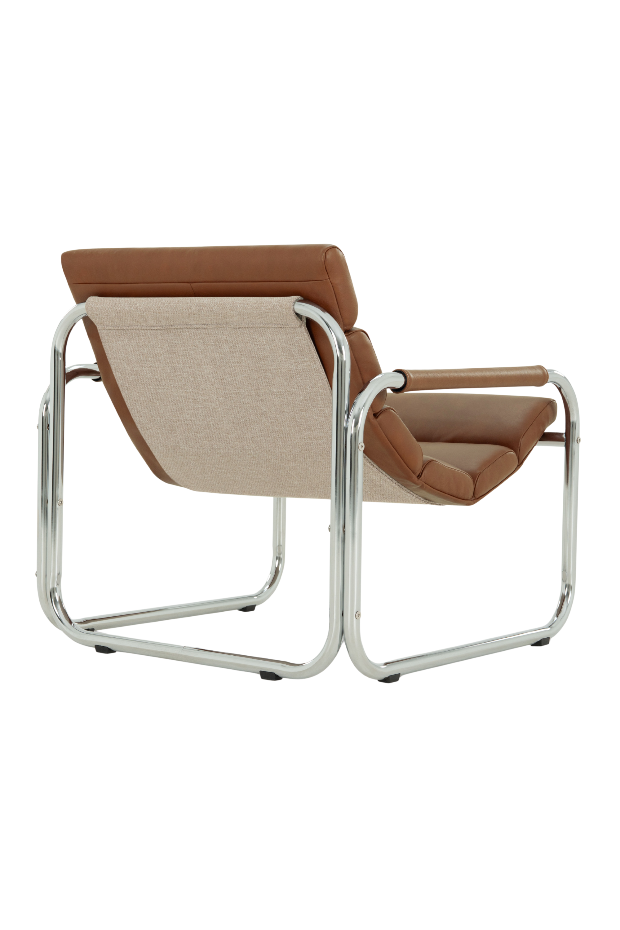 Roy lounge szék, Leather Soffy Cognac