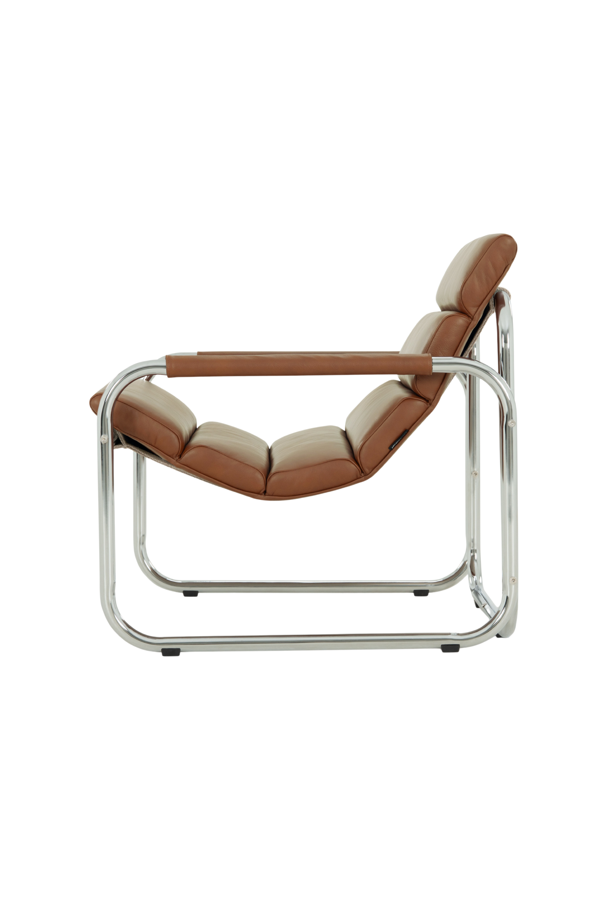 Roy lounge szék, Leather Soffy Cognac