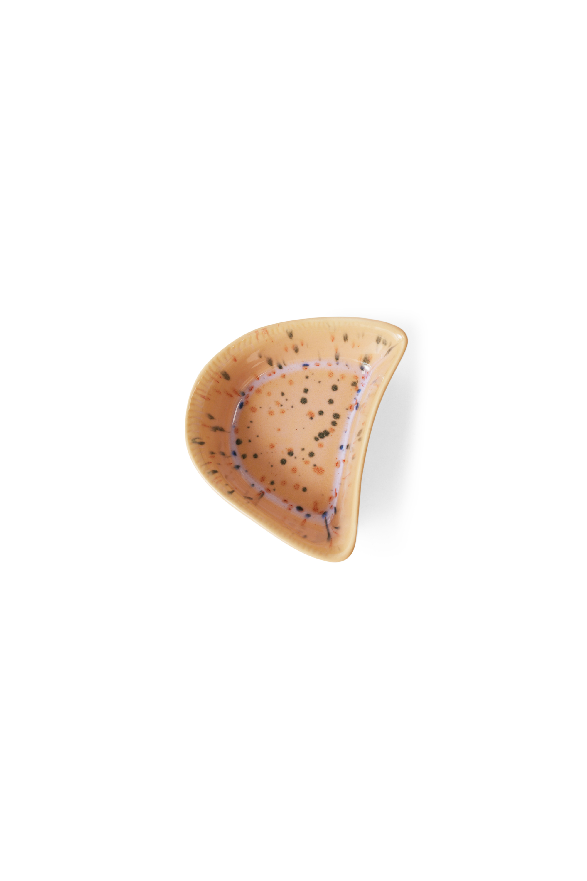 Shell tapas bowl speckled