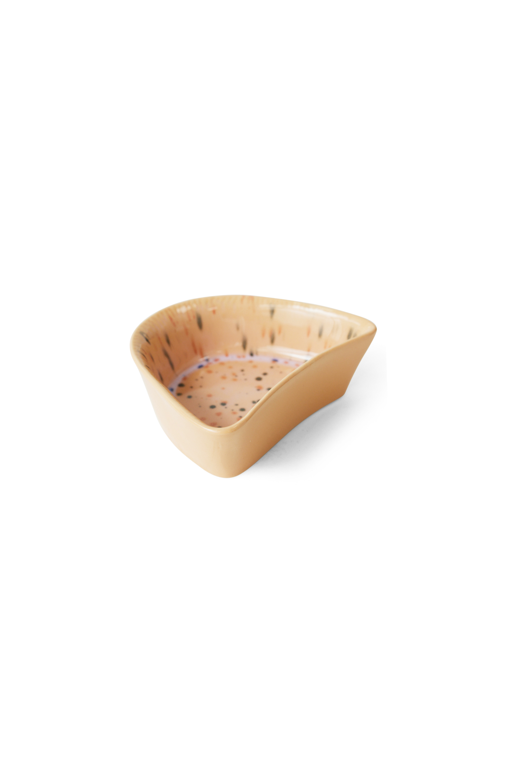 Shell tapas bowl speckled