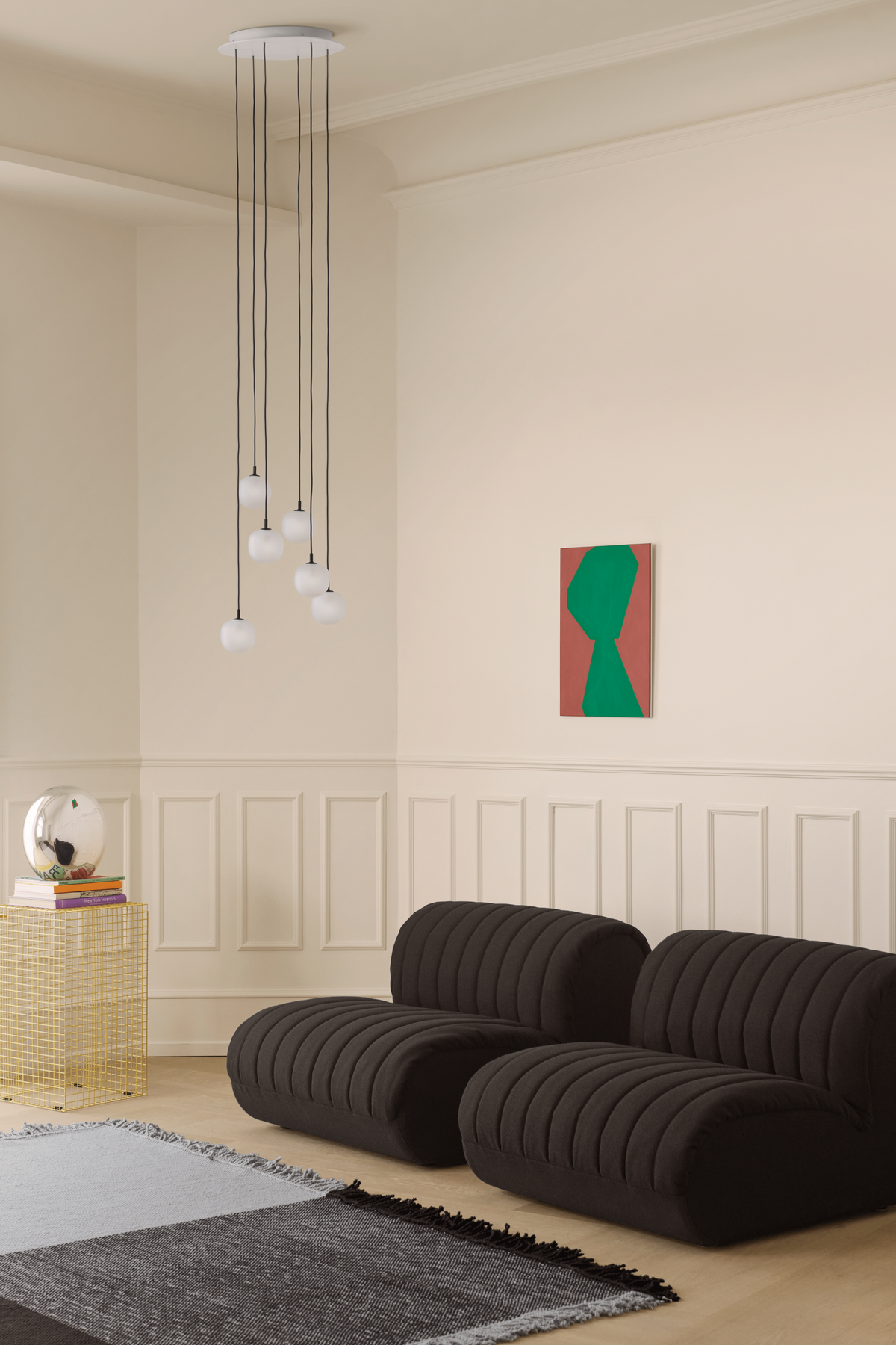 Coltre Moduláris kanapé, 2 személyes, Turf / Sötétbarna