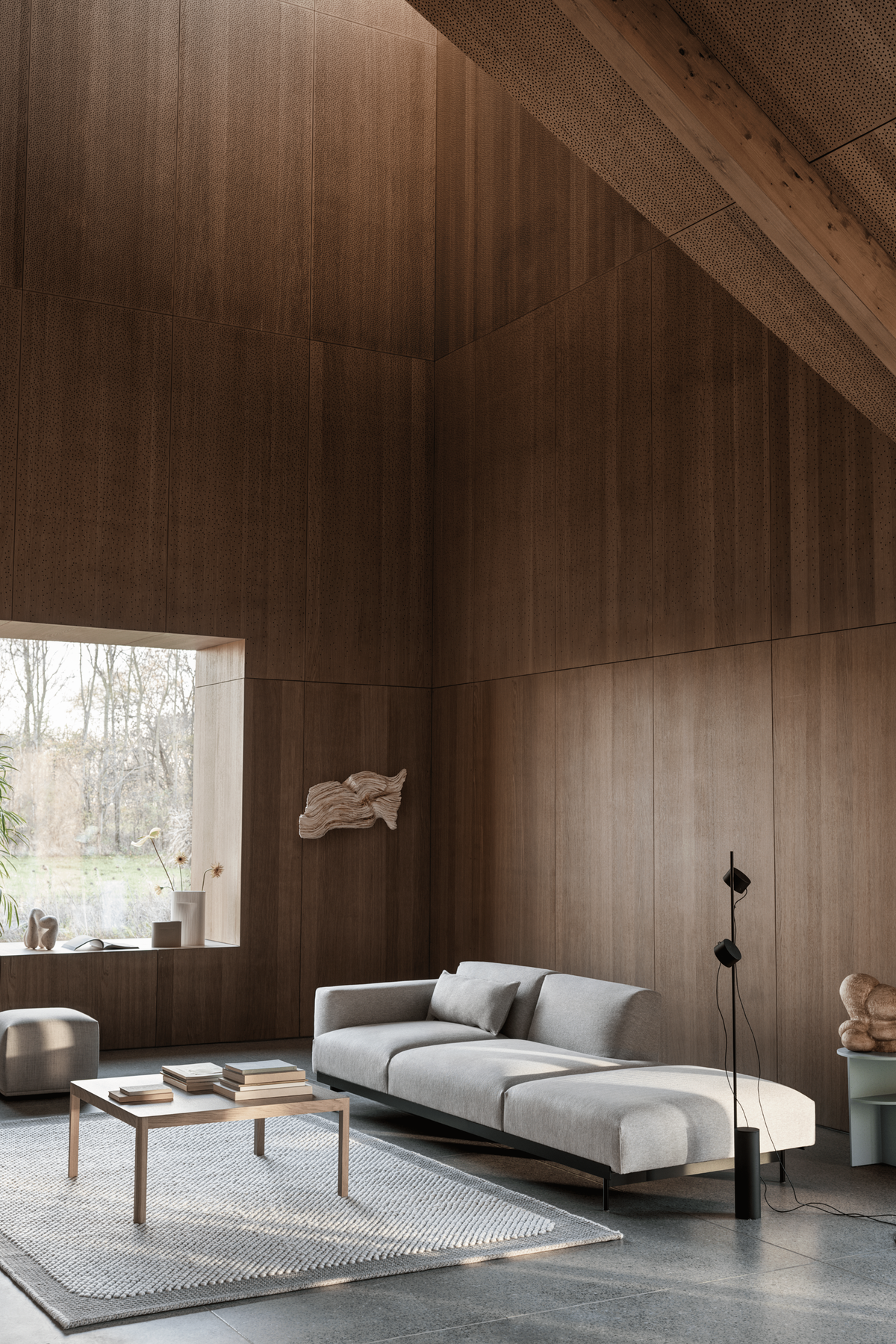 In Situ Modular Sofa, 2 seater, Clay12 configurations