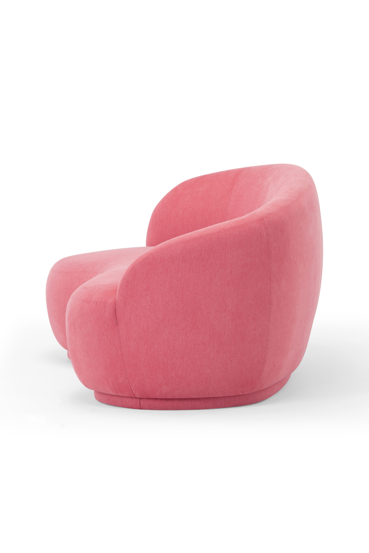 Rose 2,5-seater sofa left, Firenze Bubble Gum