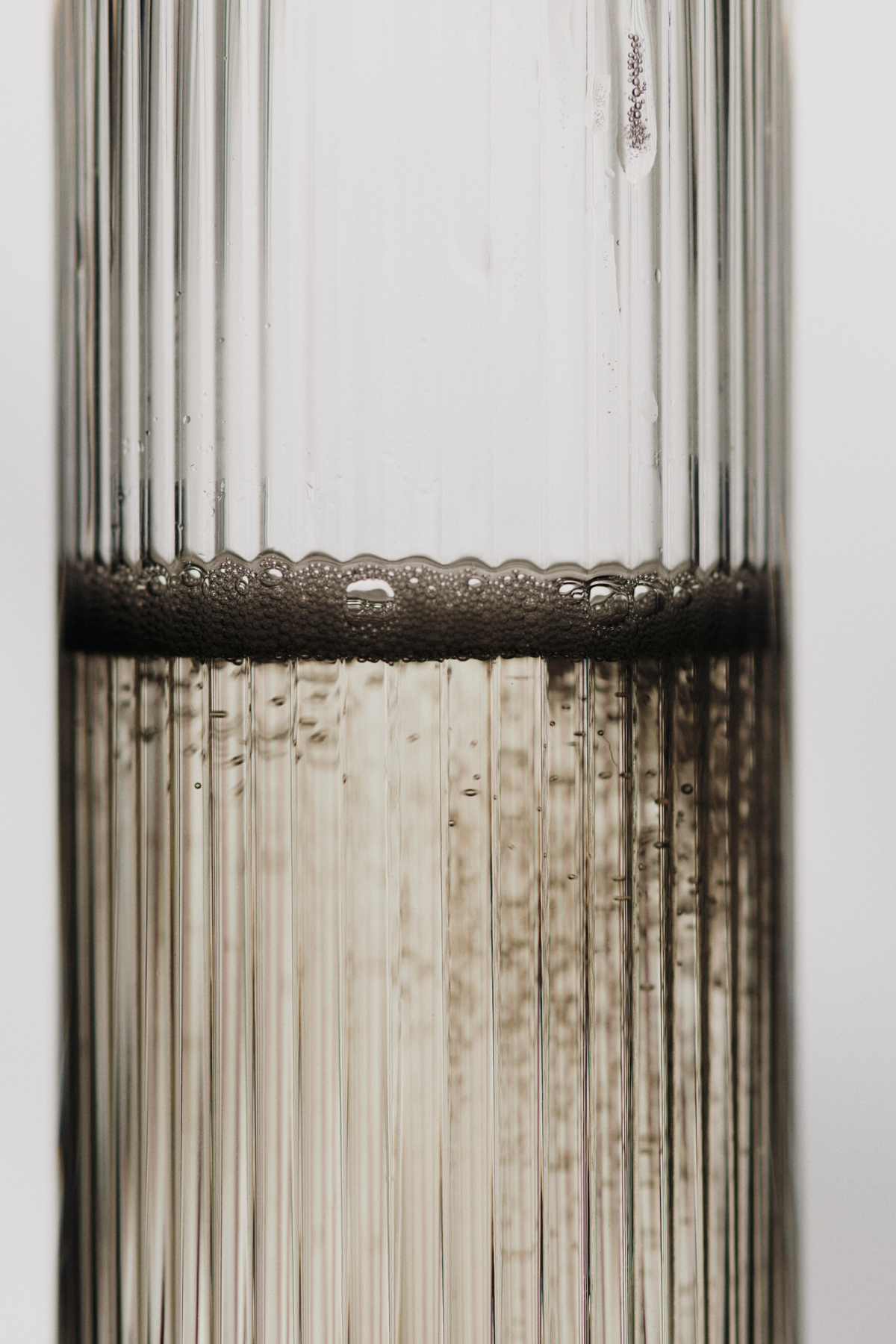 Ripple Champagne Flutes set of 2 clear