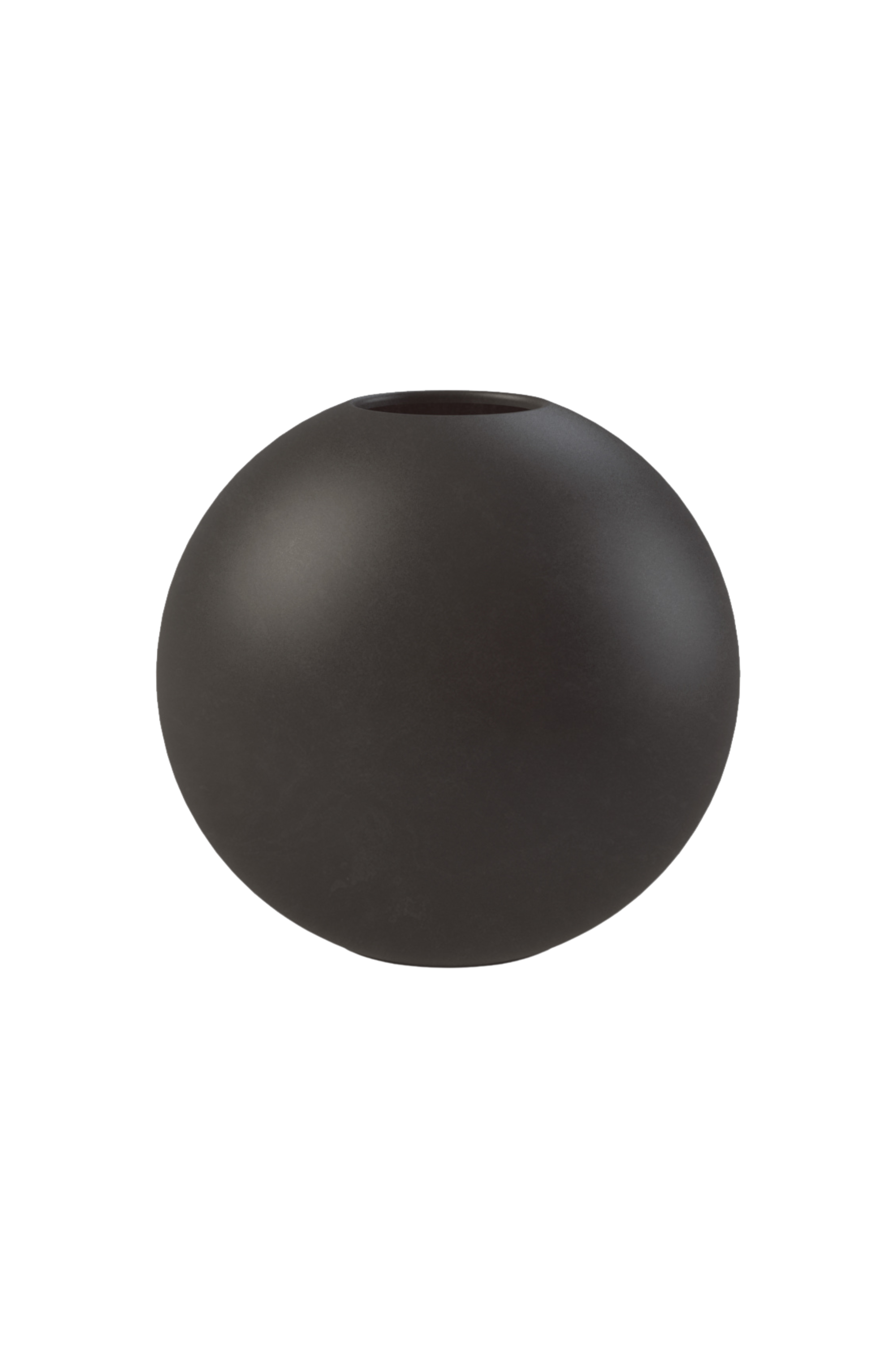 Ball fekete nagy váza, 20 cm
