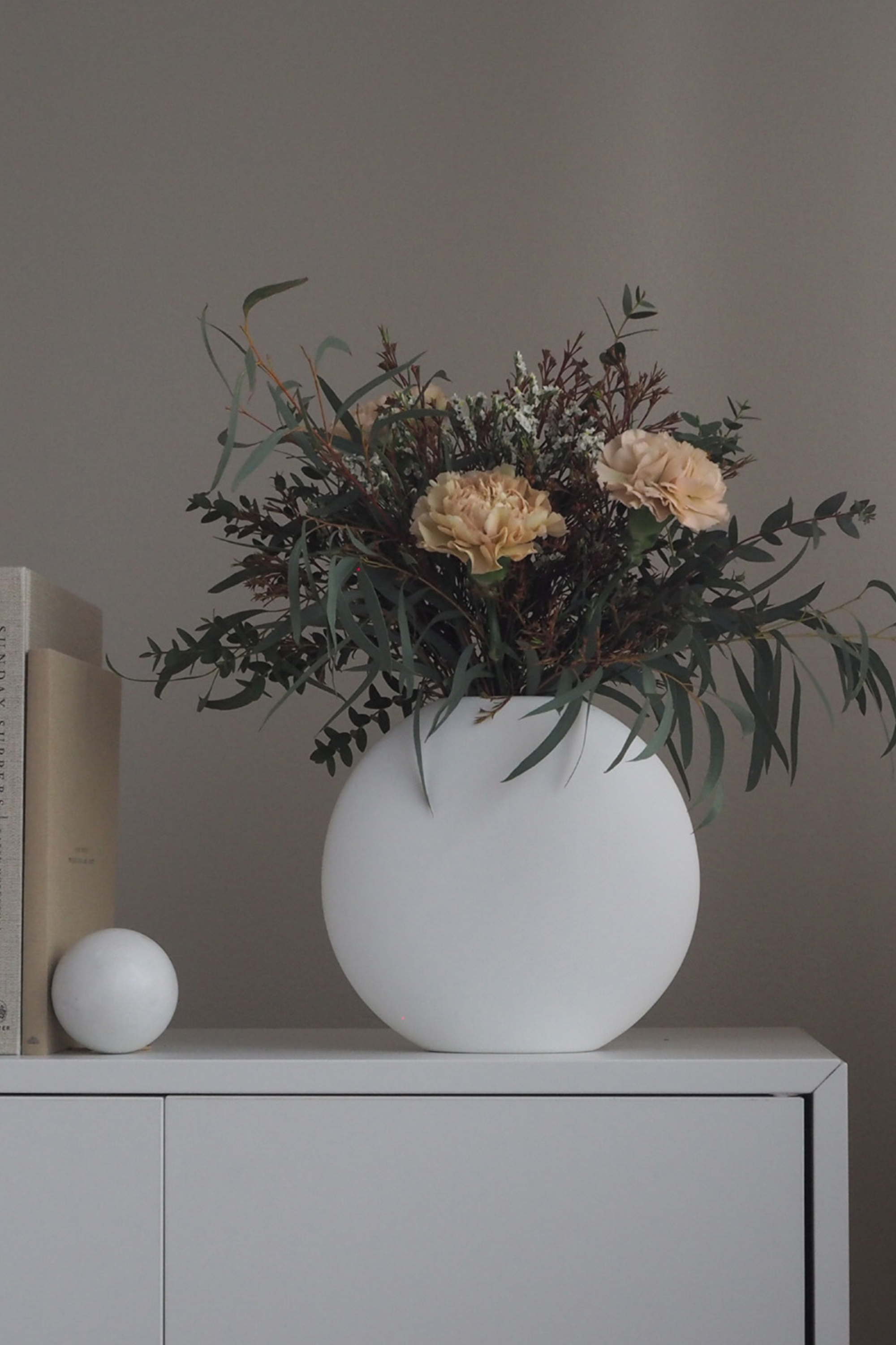 Pastille Vase White 20cm