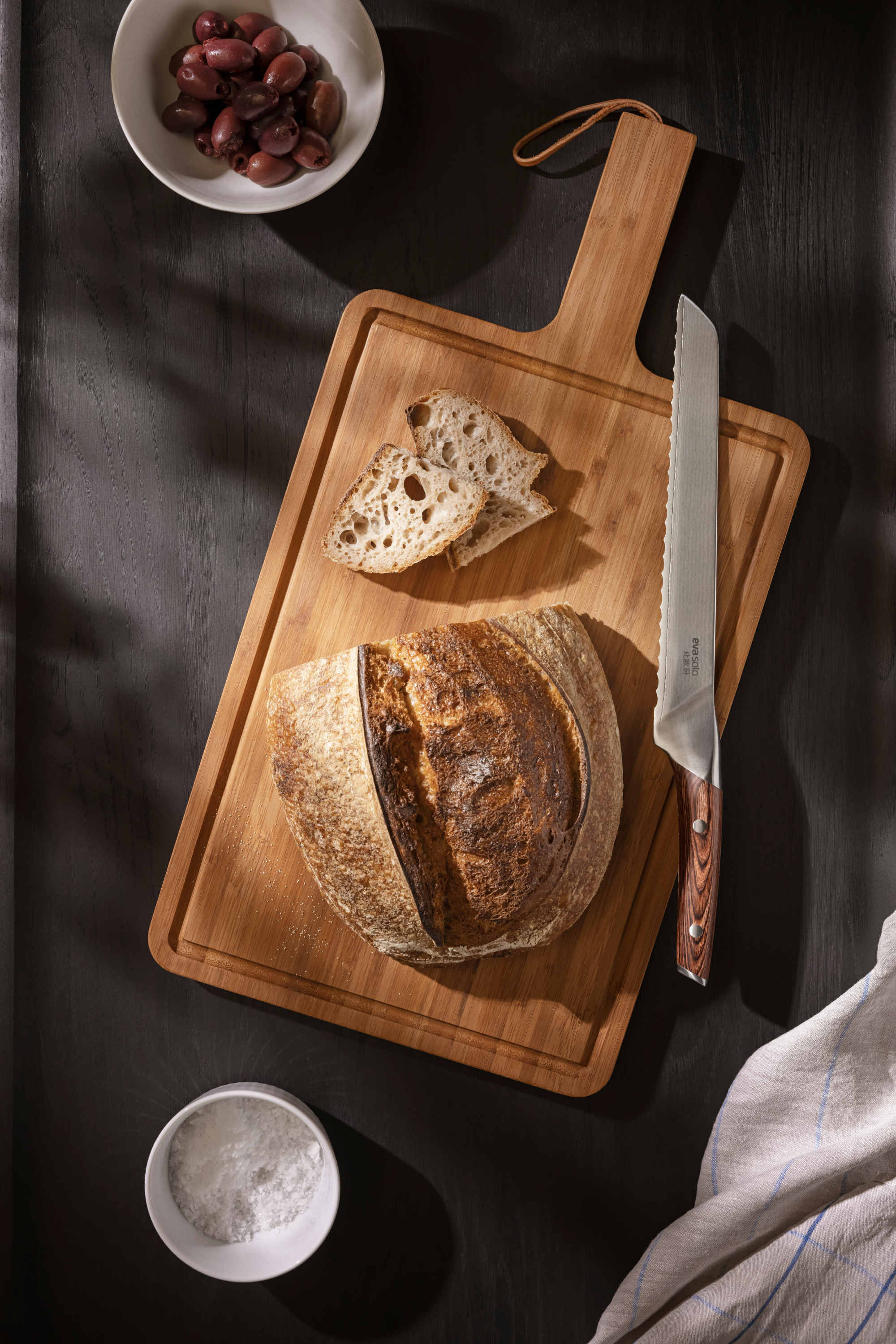 Nordic Kitchen nagy bambusz vágódeszka